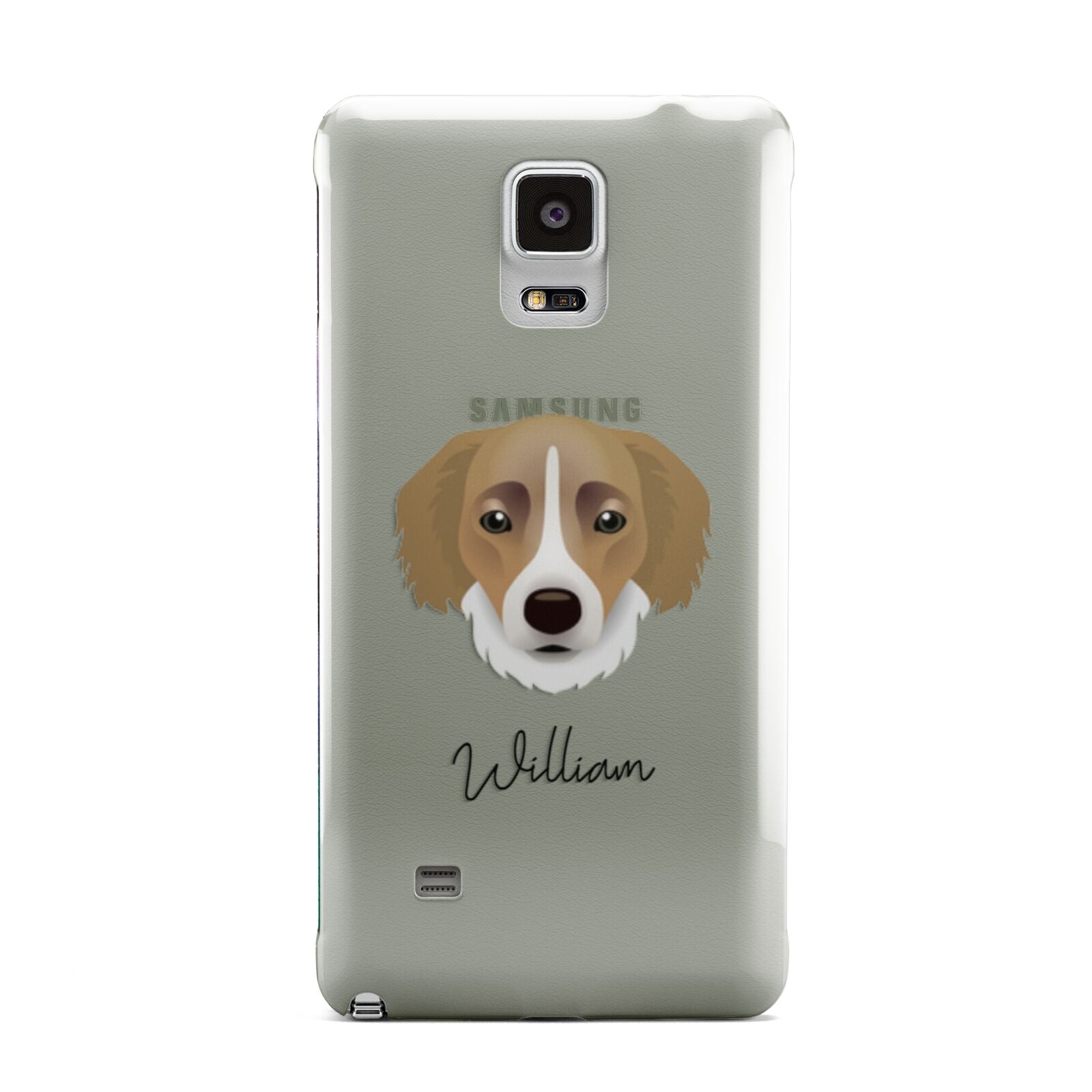 Siberian Cocker Personalised Samsung Galaxy Note 4 Case