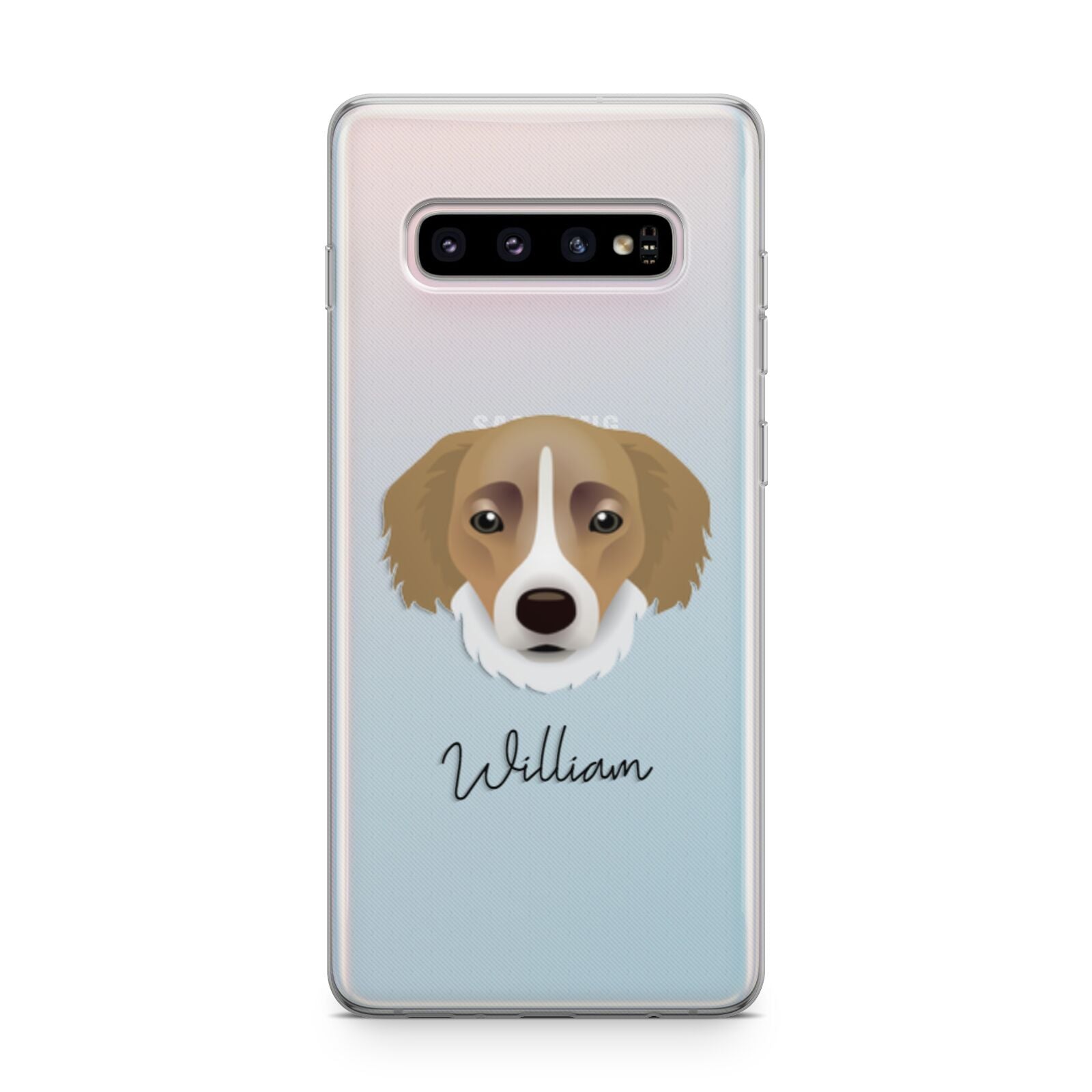 Siberian Cocker Personalised Samsung Galaxy S10 Plus Case