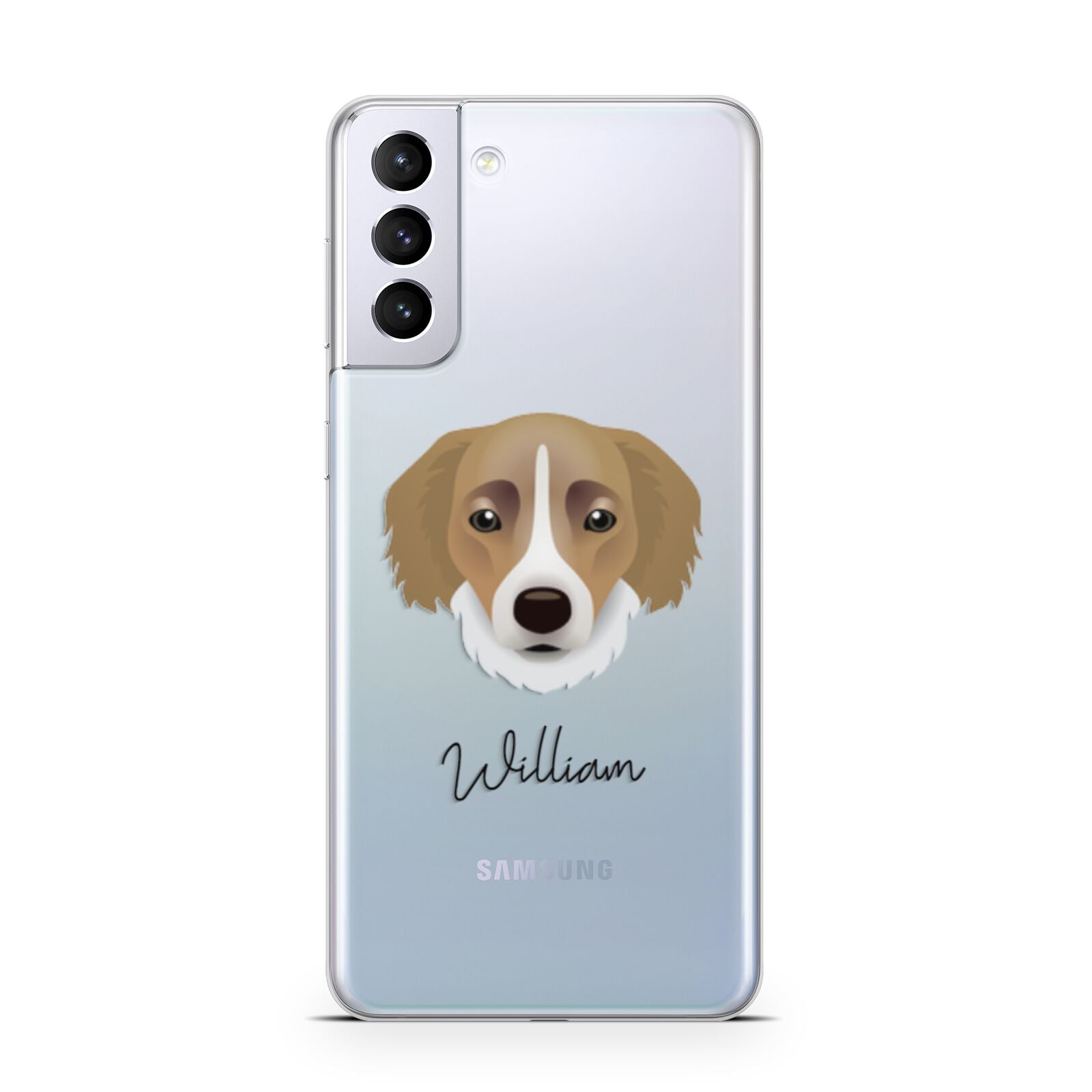 Siberian Cocker Personalised Samsung S21 Plus Phone Case