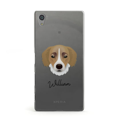 Siberian Cocker Personalised Sony Xperia Case