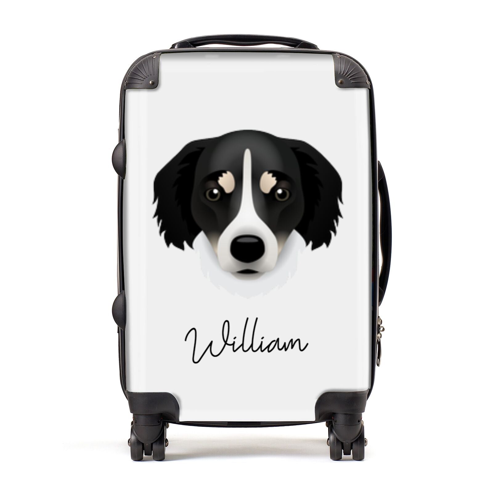 Siberian Cocker Personalised Suitcase