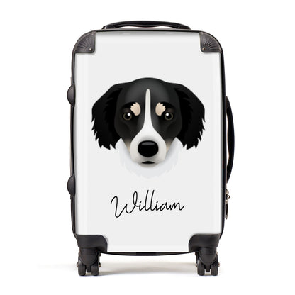 Siberian Cocker Personalised Suitcase