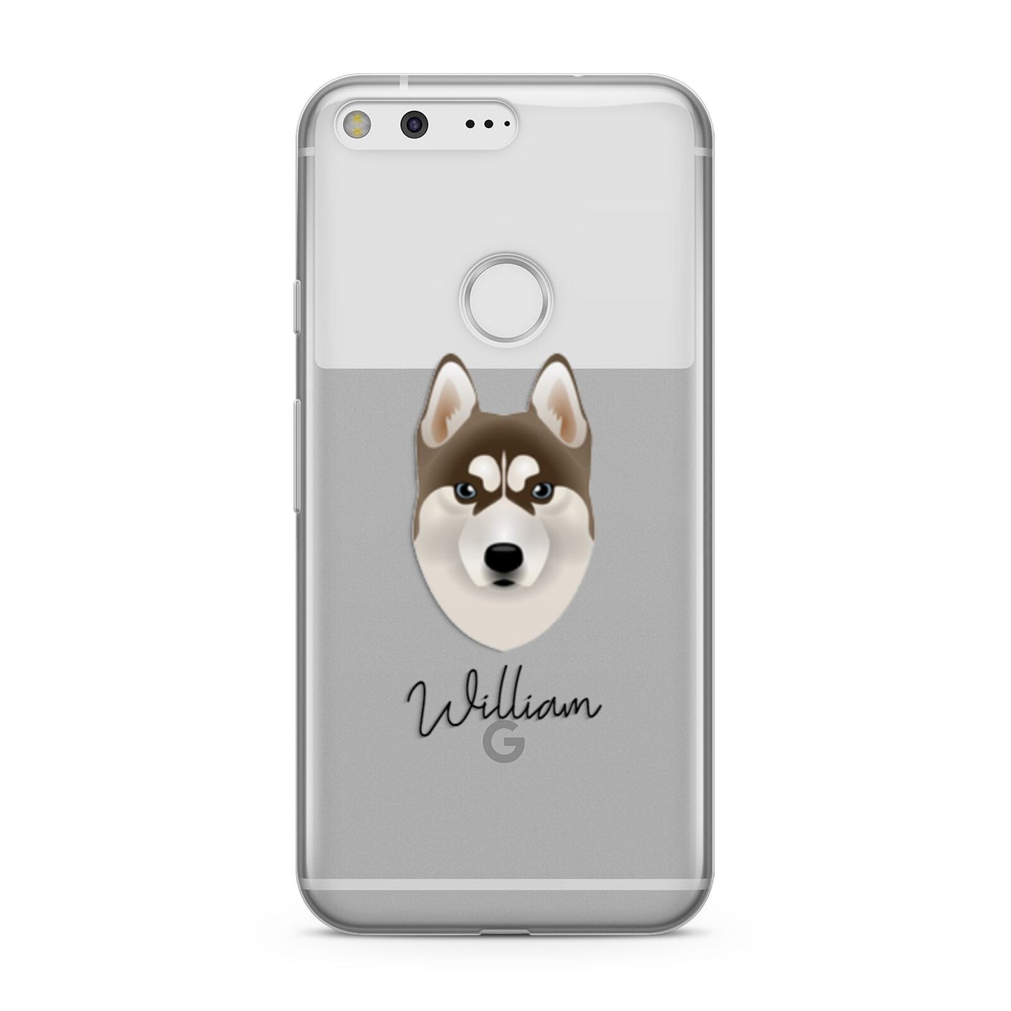 Siberian Husky Personalised Google Pixel Case