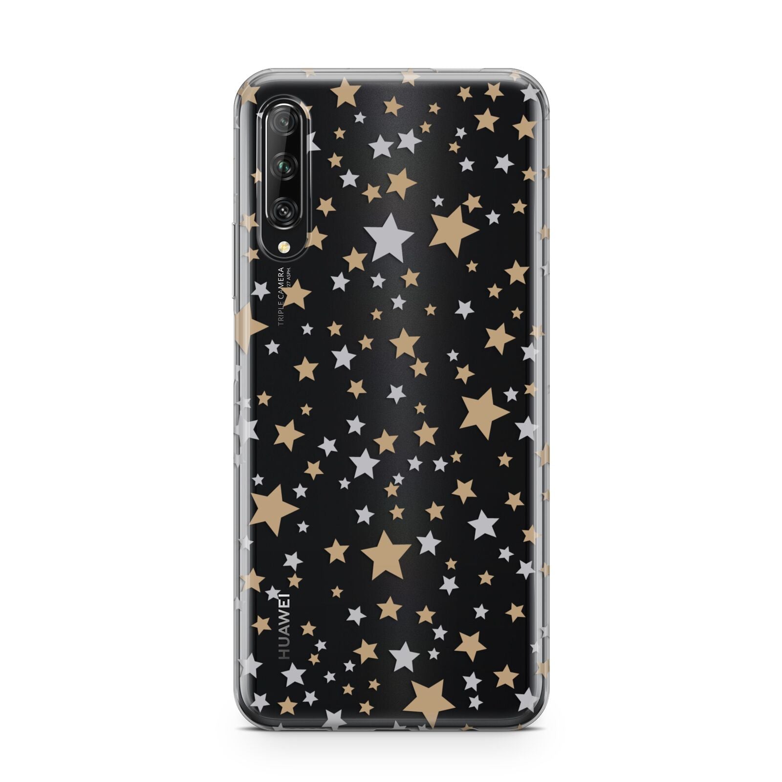 Silver Gold Stars Huawei P Smart Pro 2019