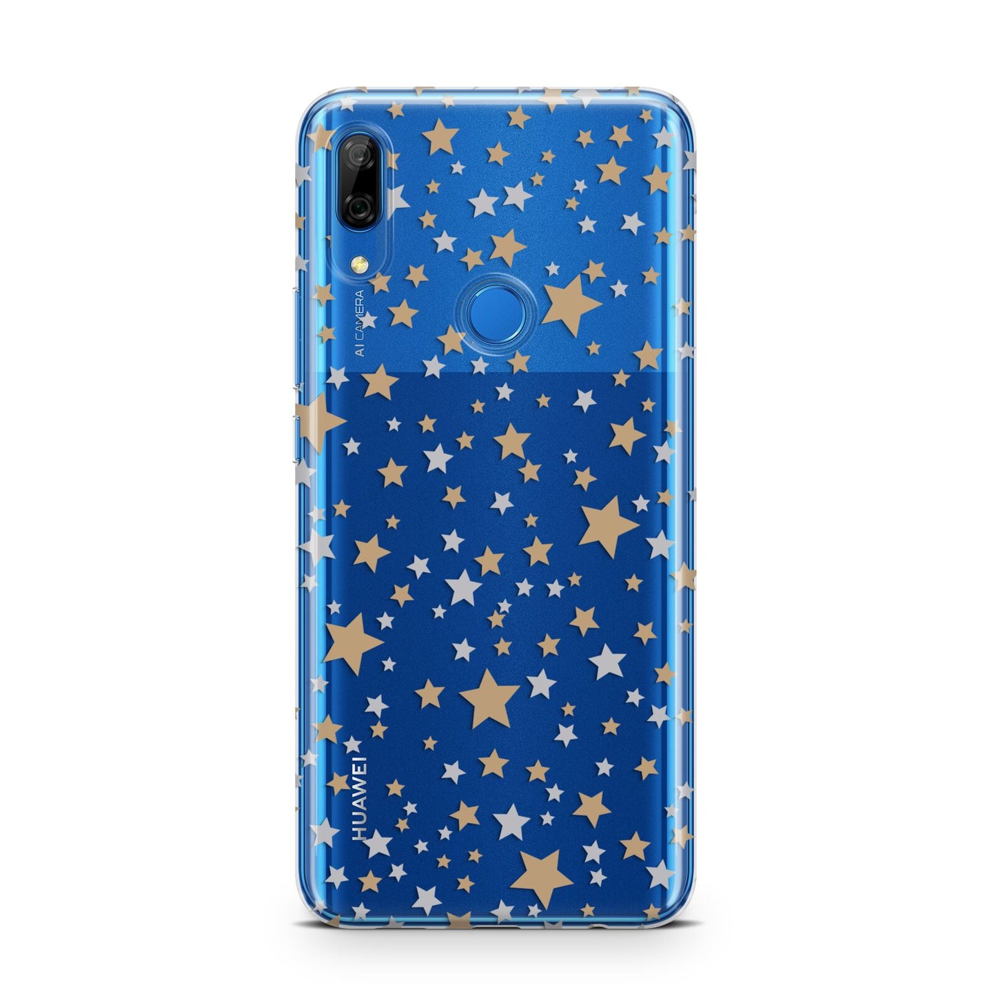 Silver Gold Stars Huawei P Smart Z