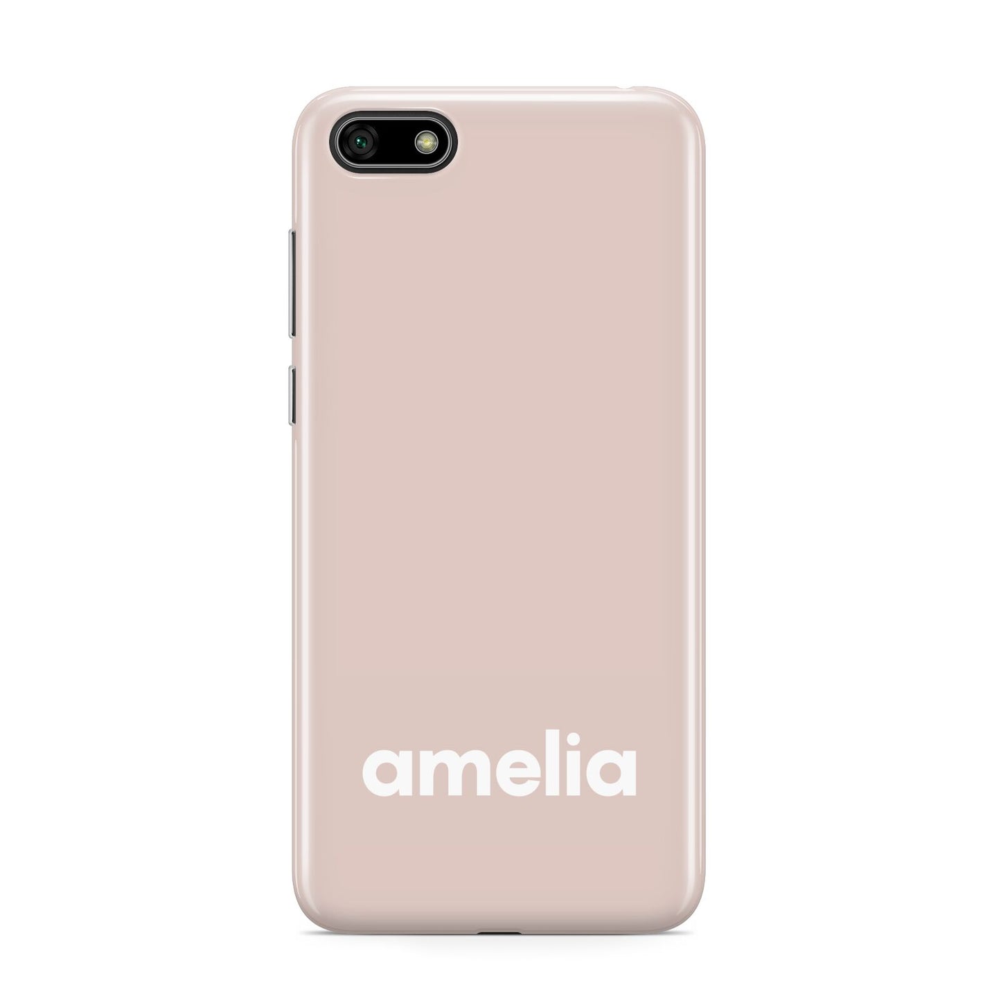 Simple Blush Pink with Name Huawei Y5 Prime 2018 Phone Case