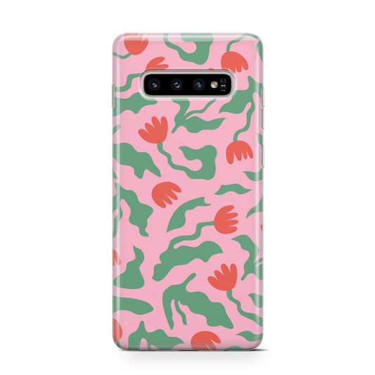 Simple Floral Protective Samsung Galaxy Case