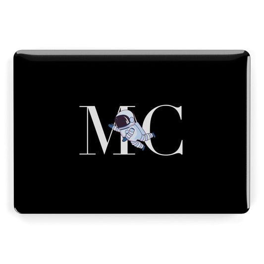 Simple Personalised Astronaut with Initials Apple MacBook Case