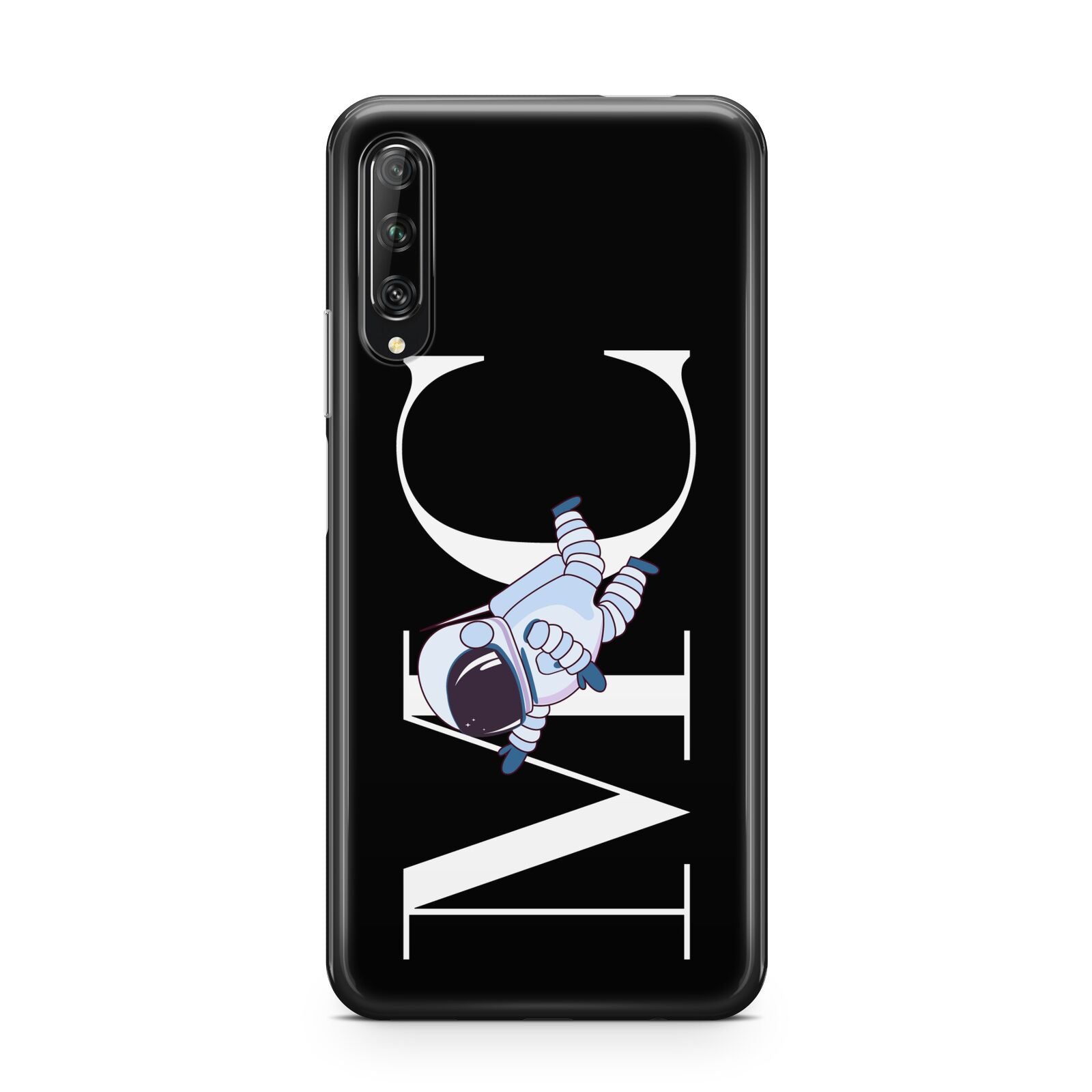 Simple Personalised Astronaut with Initials Huawei P Smart Pro 2019