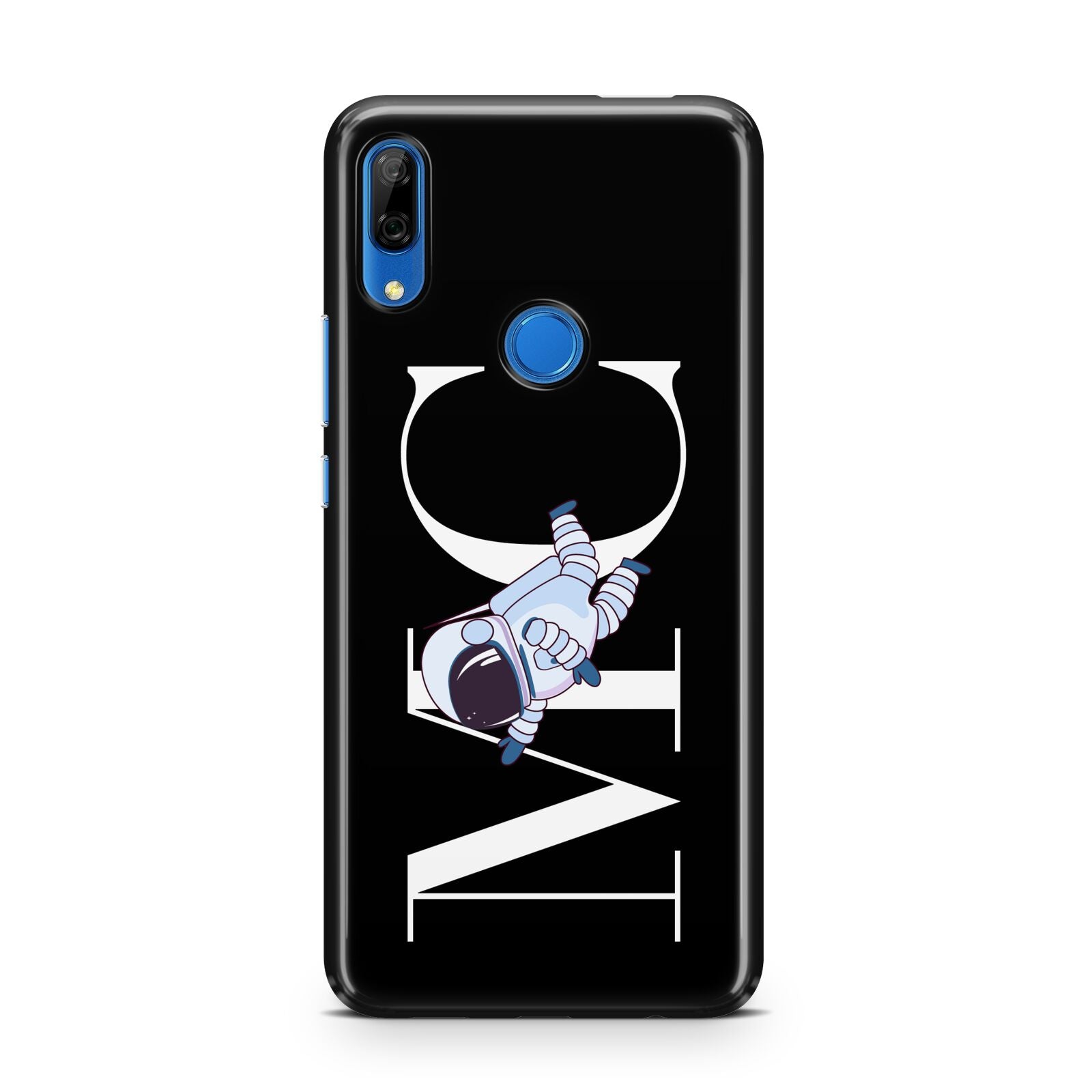 Simple Personalised Astronaut with Initials Huawei P Smart Z