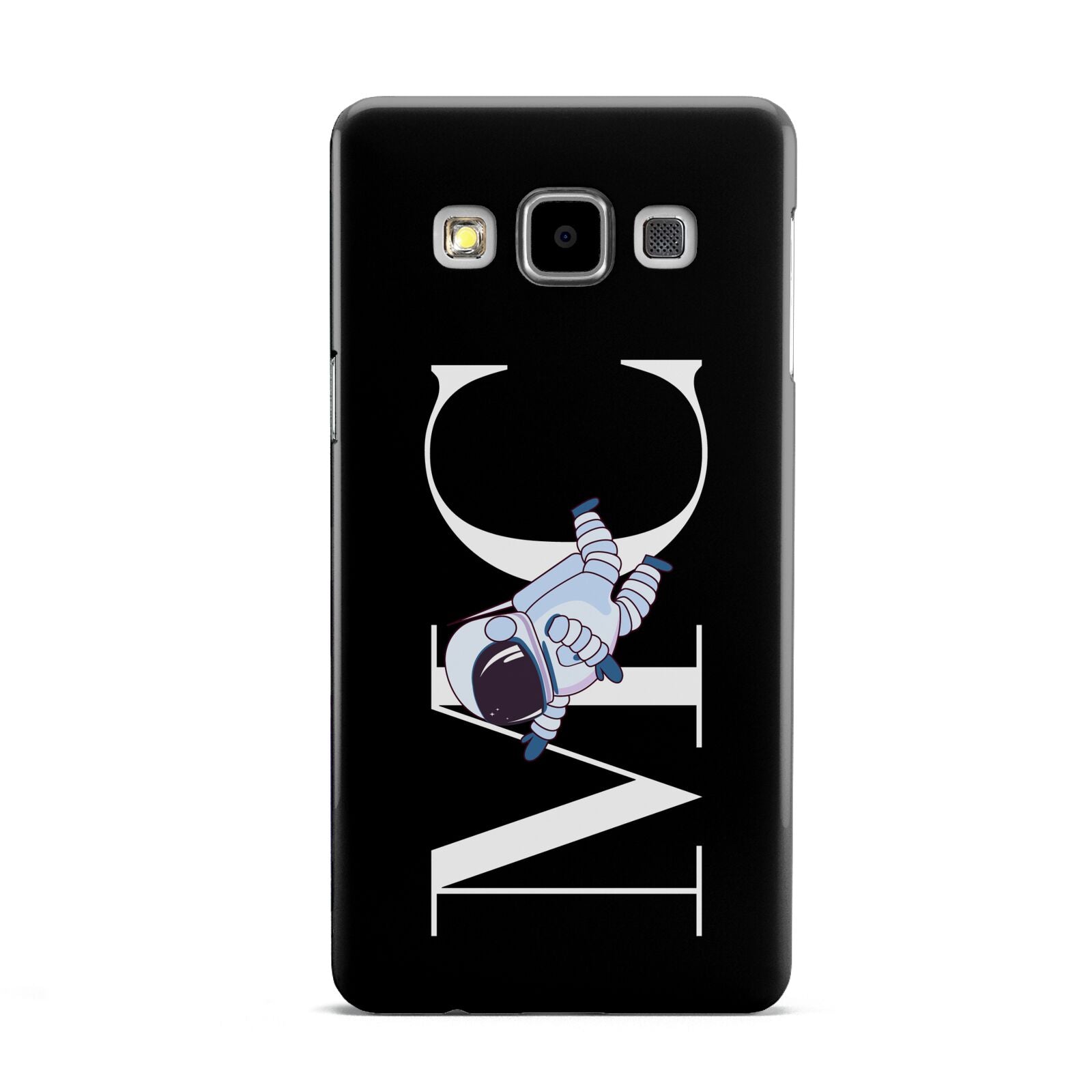 Simple Personalised Astronaut with Initials Samsung Galaxy A5 Case