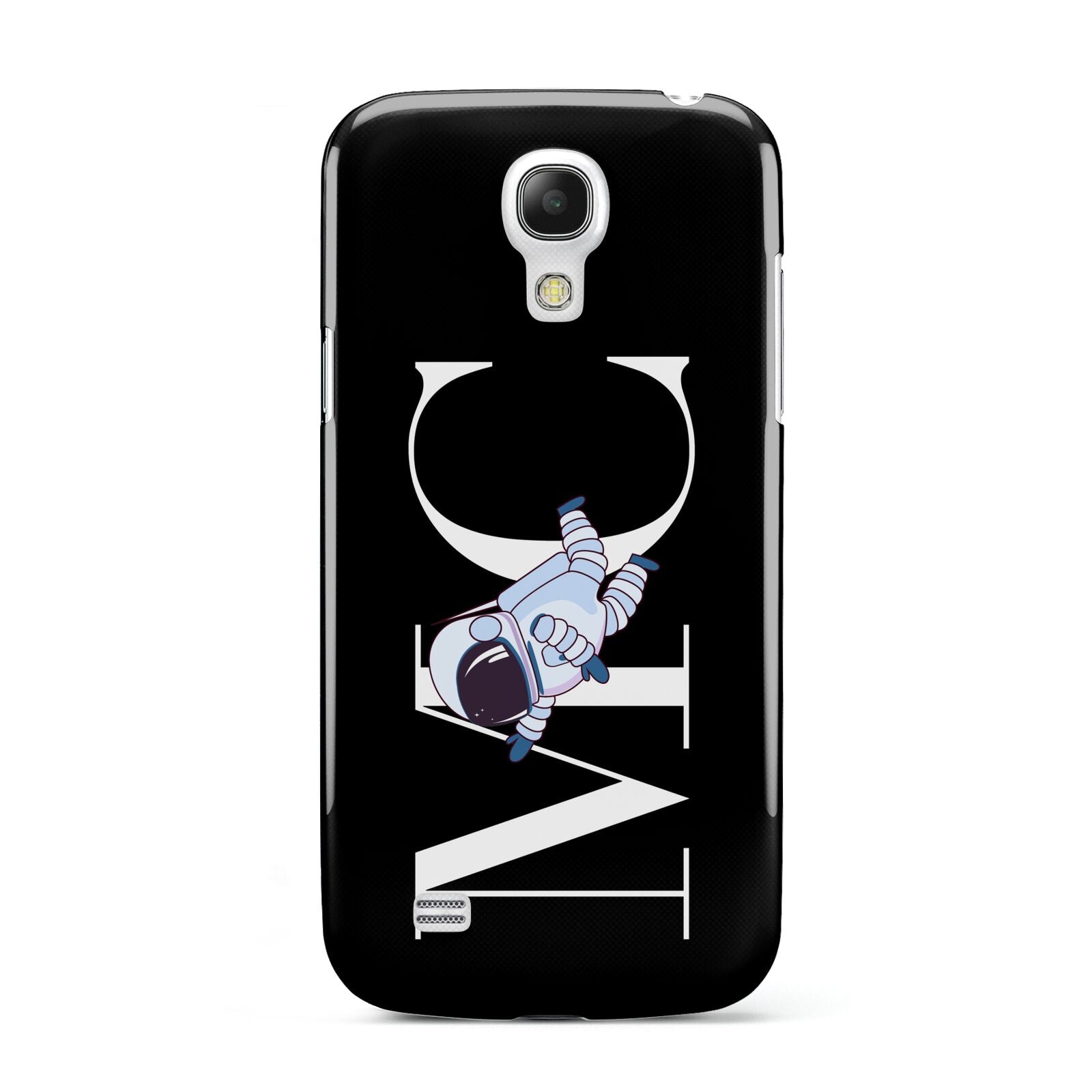 Simple Personalised Astronaut with Initials Samsung Galaxy S4 Mini Case