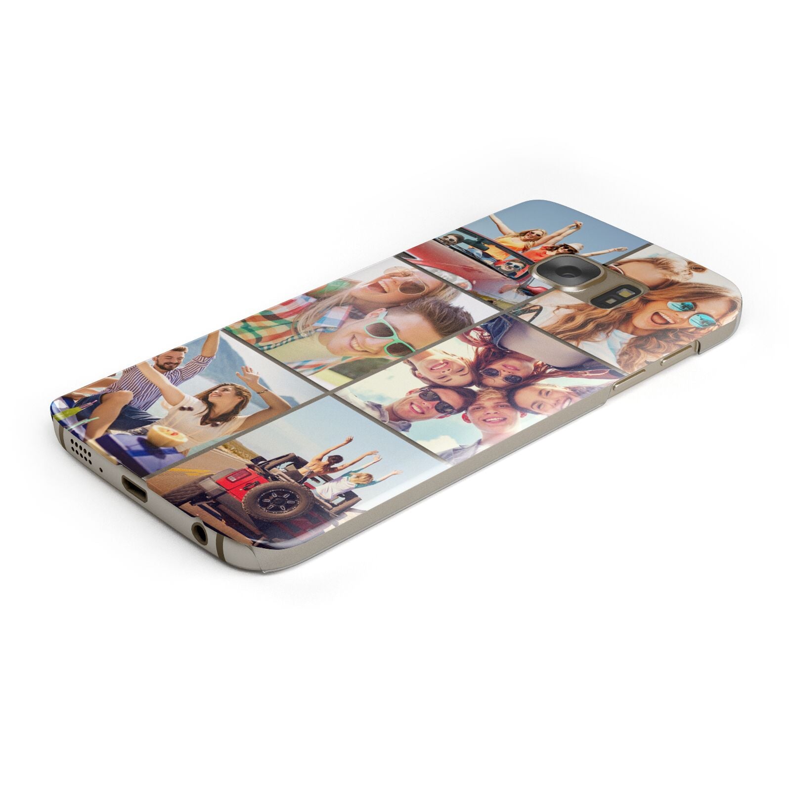 Six Photo Protective Samsung Galaxy Case Angled Image