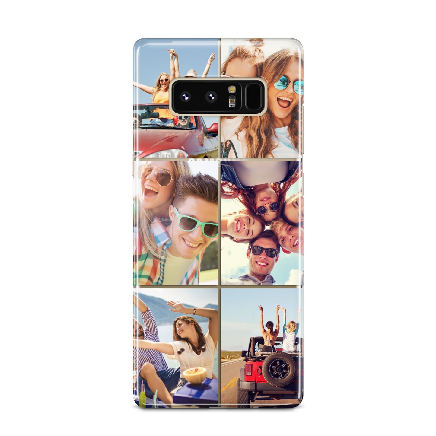 Six Photo Samsung Galaxy Note 8 Case