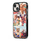 Six Photo iPhone 13 Black Impact Case Side Angle on Silver phone