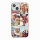 Six Photo iPhone 13 TPU Impact Case with Pink Edges