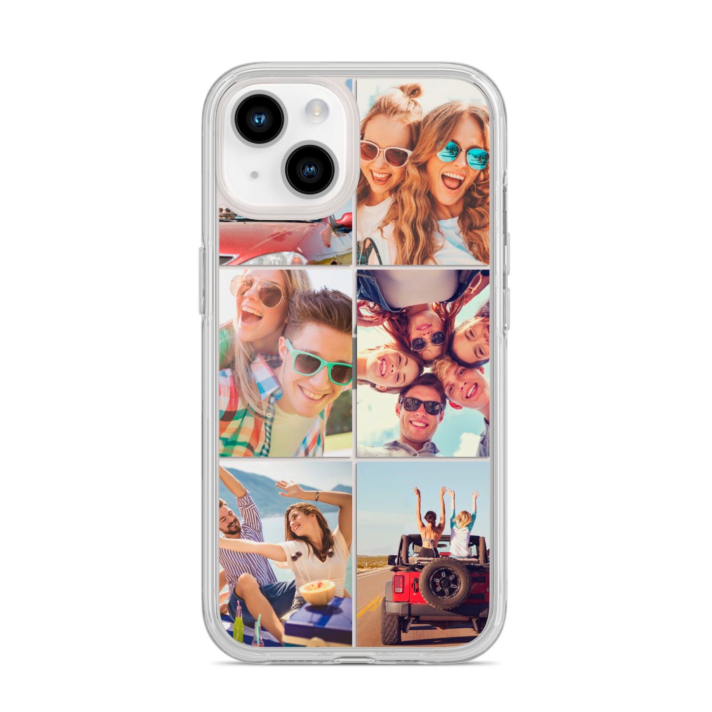 Six Photo iPhone 14 Clear Tough Case Starlight