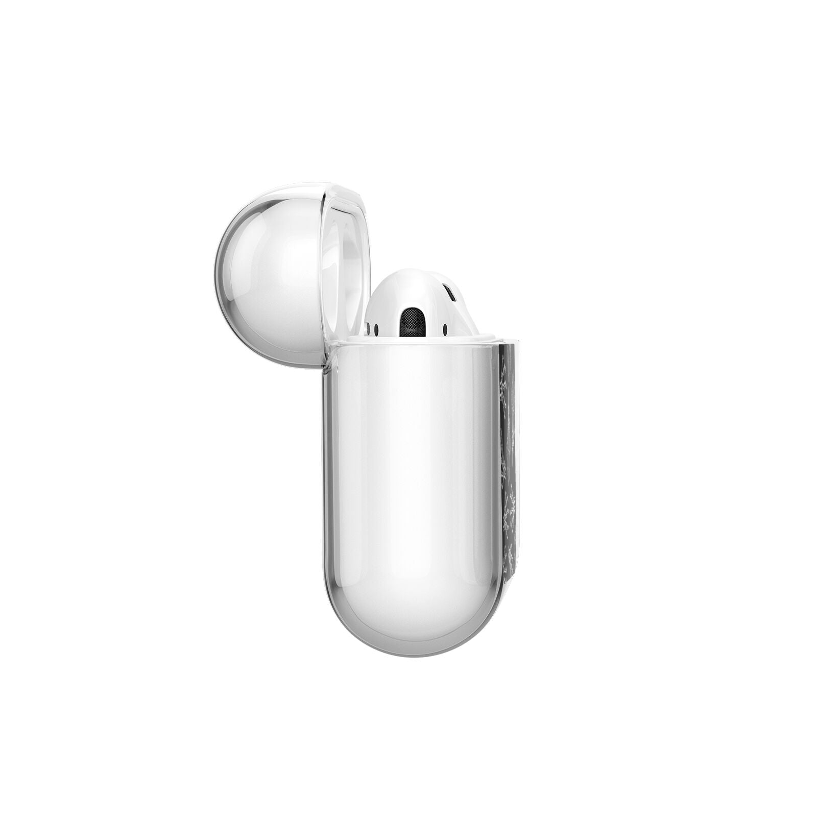 Skeleton Hands AirPods Case Side Angle