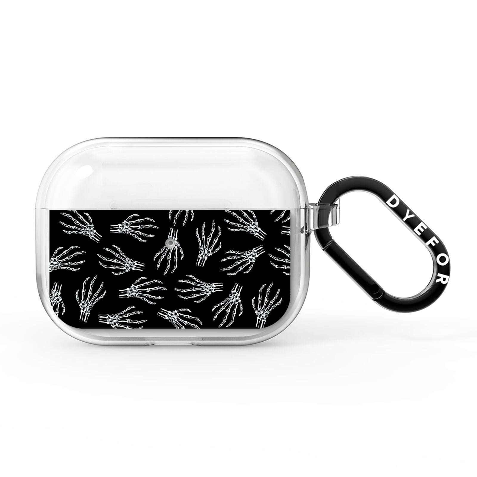 Skeleton Hands AirPods Pro Clear Case