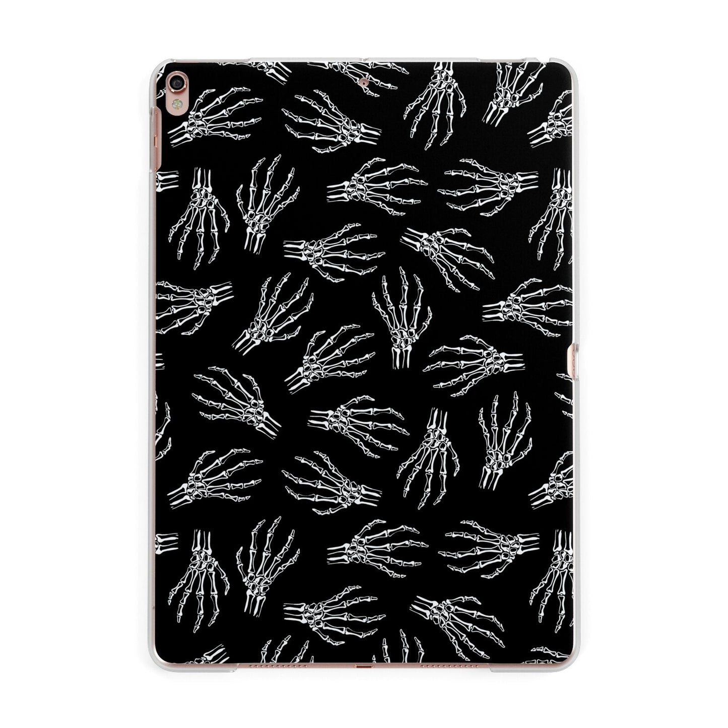 Skeleton Hands Apple iPad Rose Gold Case