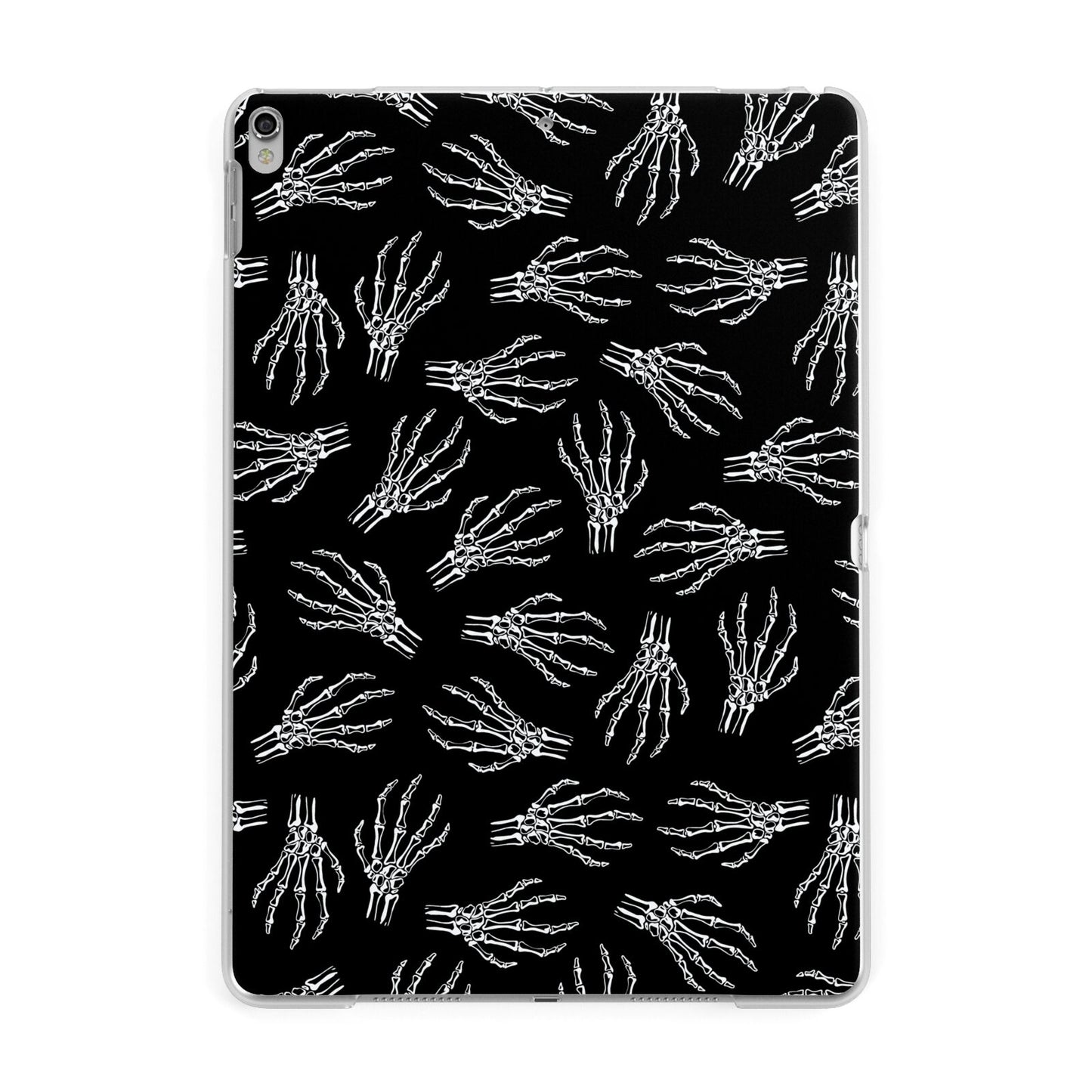 Skeleton Hands Apple iPad Silver Case