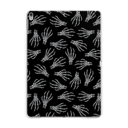 Skeleton Hands Apple iPad Silver Case