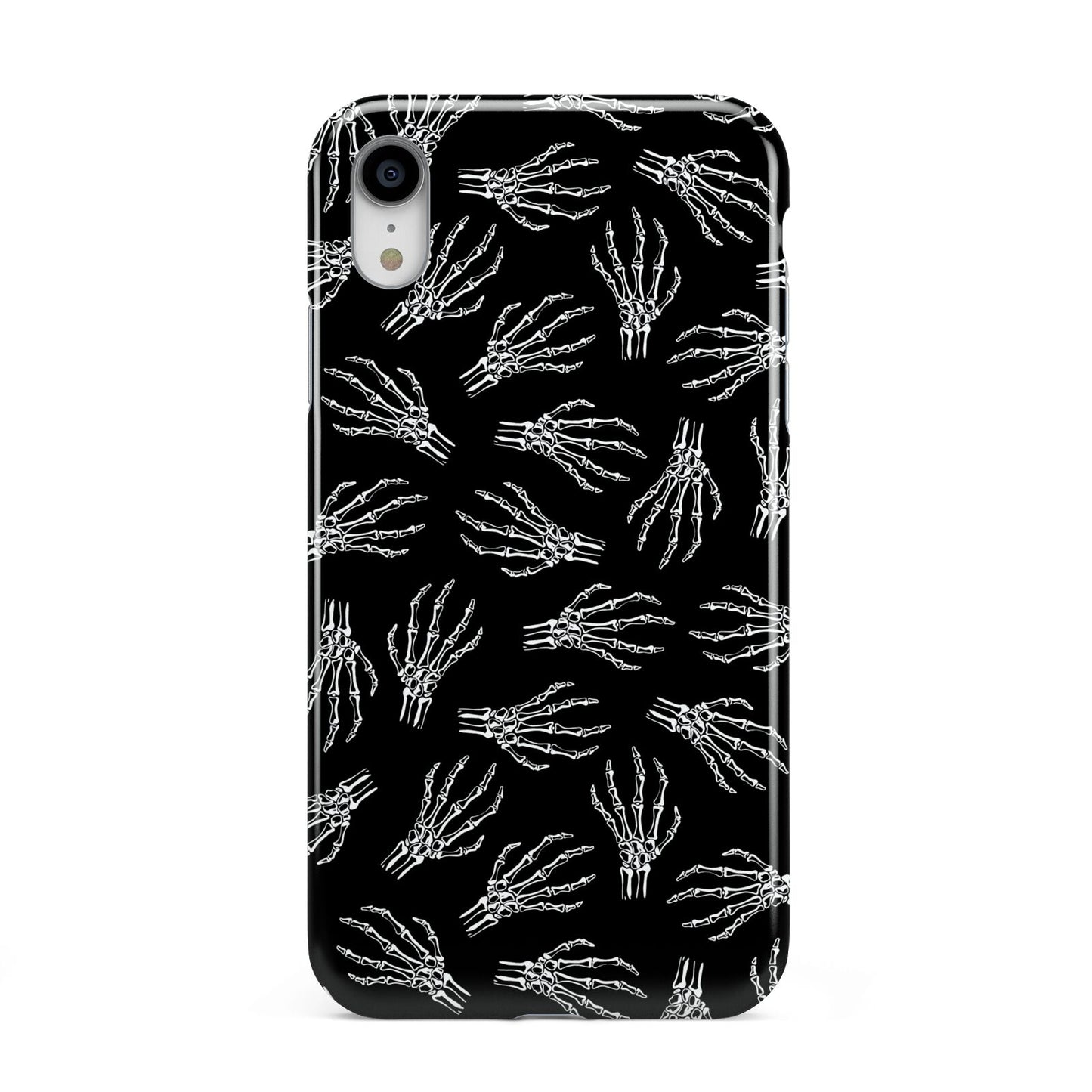 Skeleton Hands Apple iPhone XR White 3D Tough Case