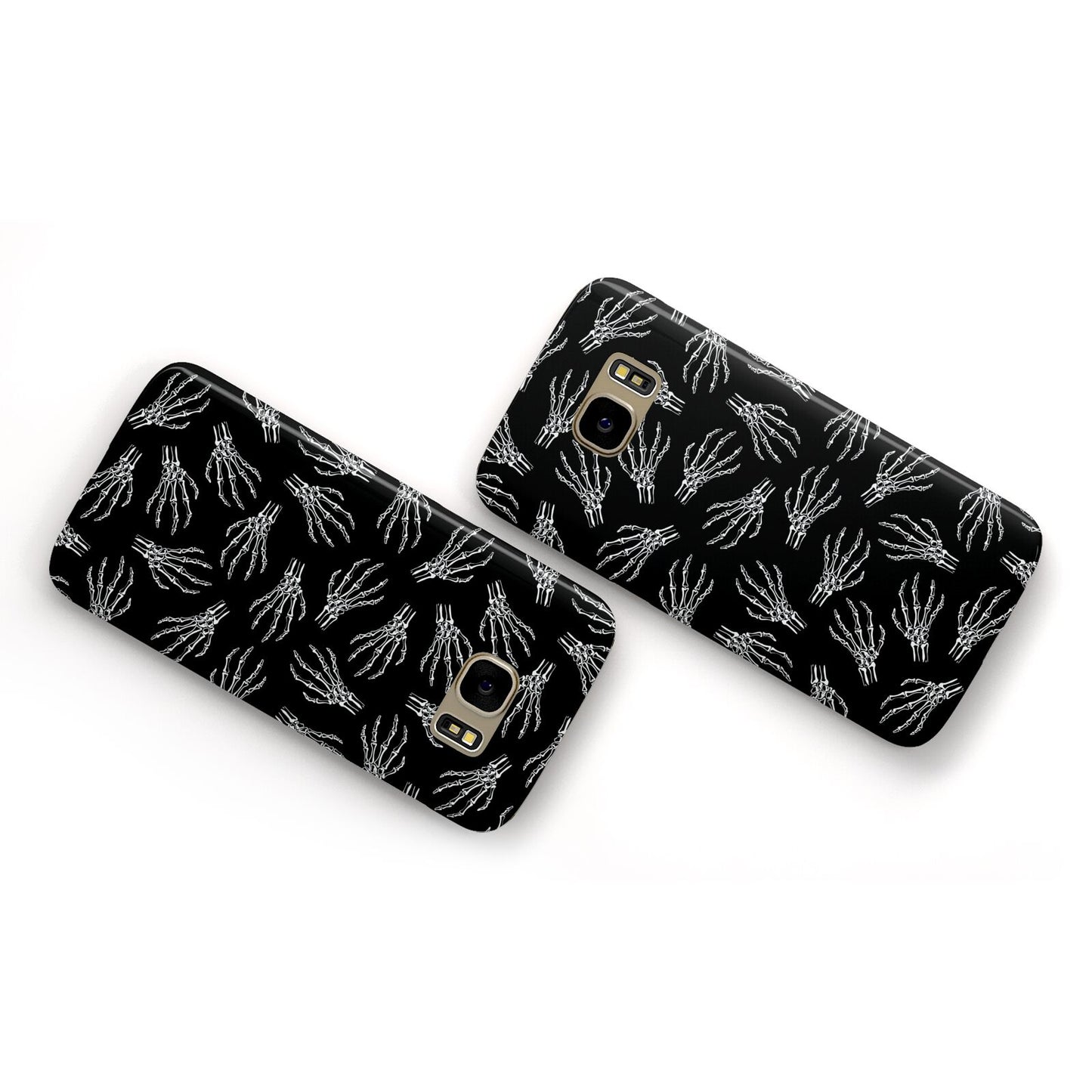 Skeleton Hands Samsung Galaxy Case Flat Overview