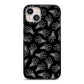 Skeleton Hands iPhone 13 Black Impact Case on Silver phone