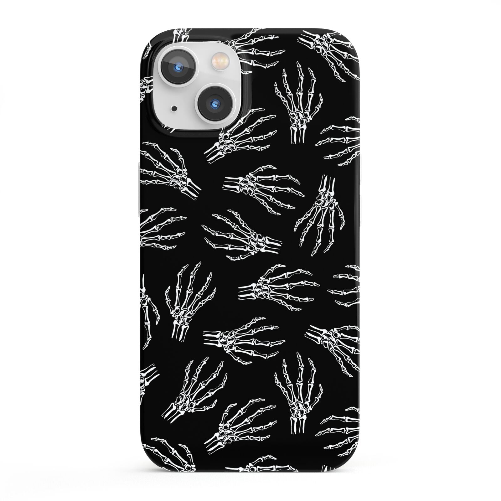 Skeleton Hands iPhone 13 Full Wrap 3D Snap Case