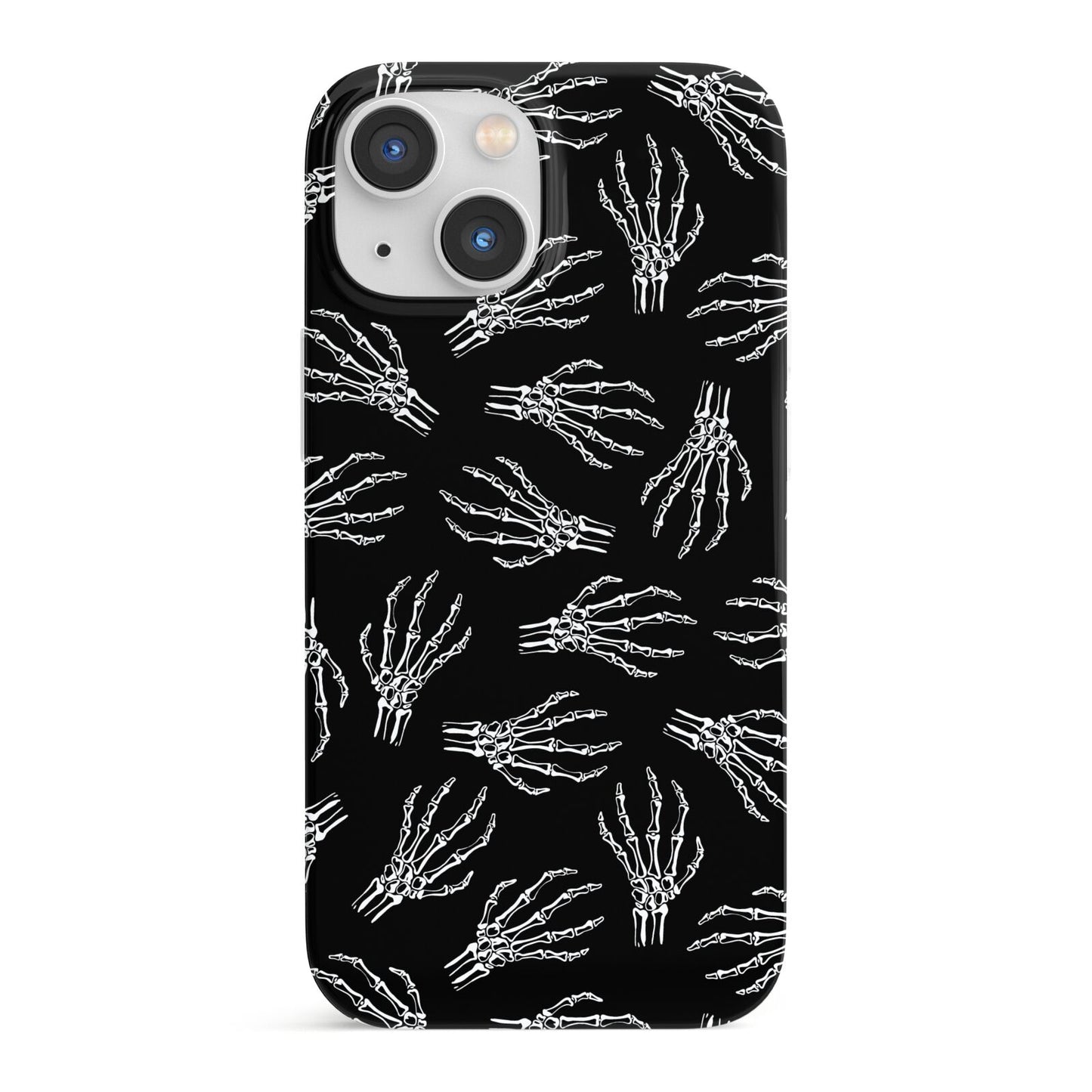 Skeleton Hands iPhone 13 Mini Full Wrap 3D Snap Case