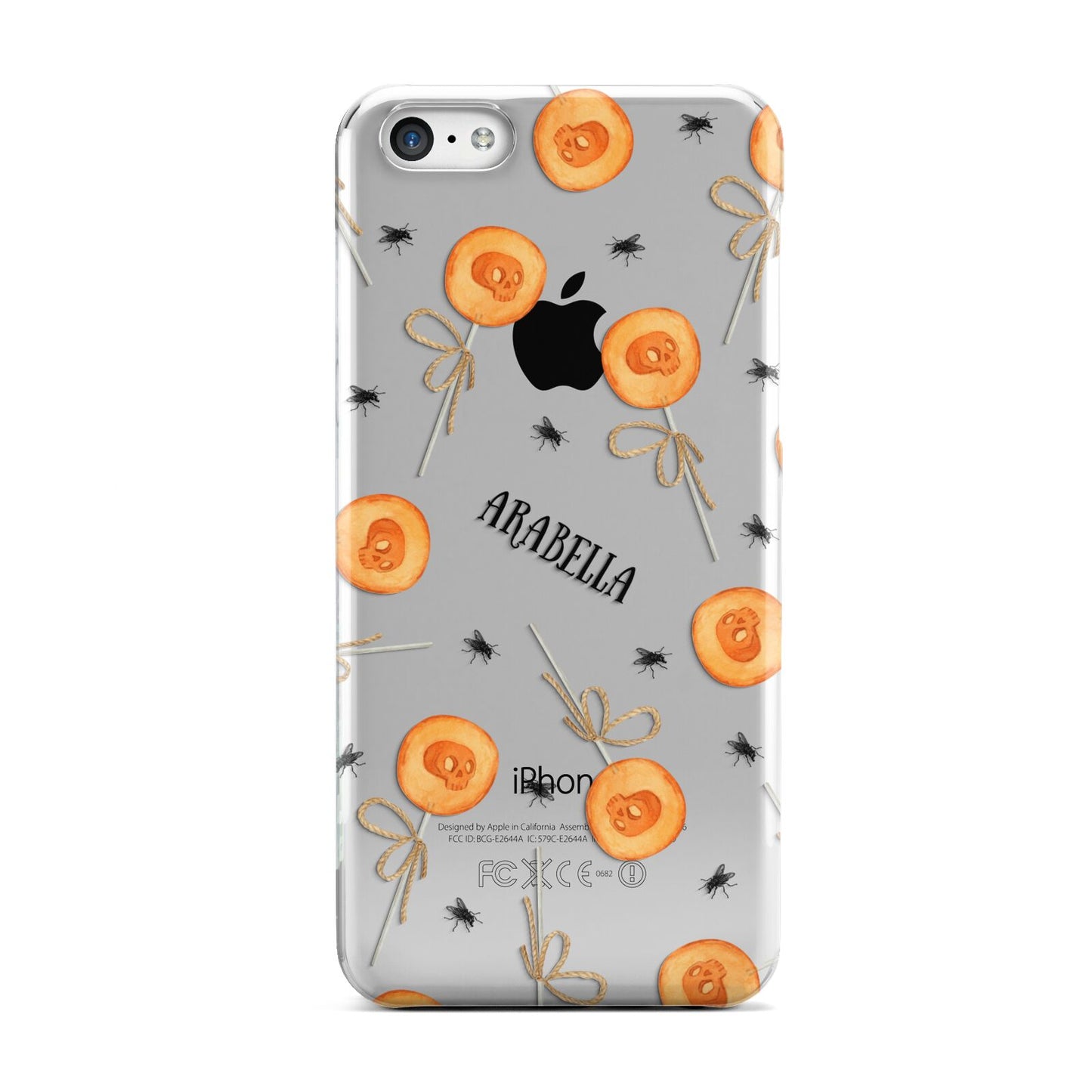 Skull Lollipops Custom Halloween Apple iPhone 5c Case