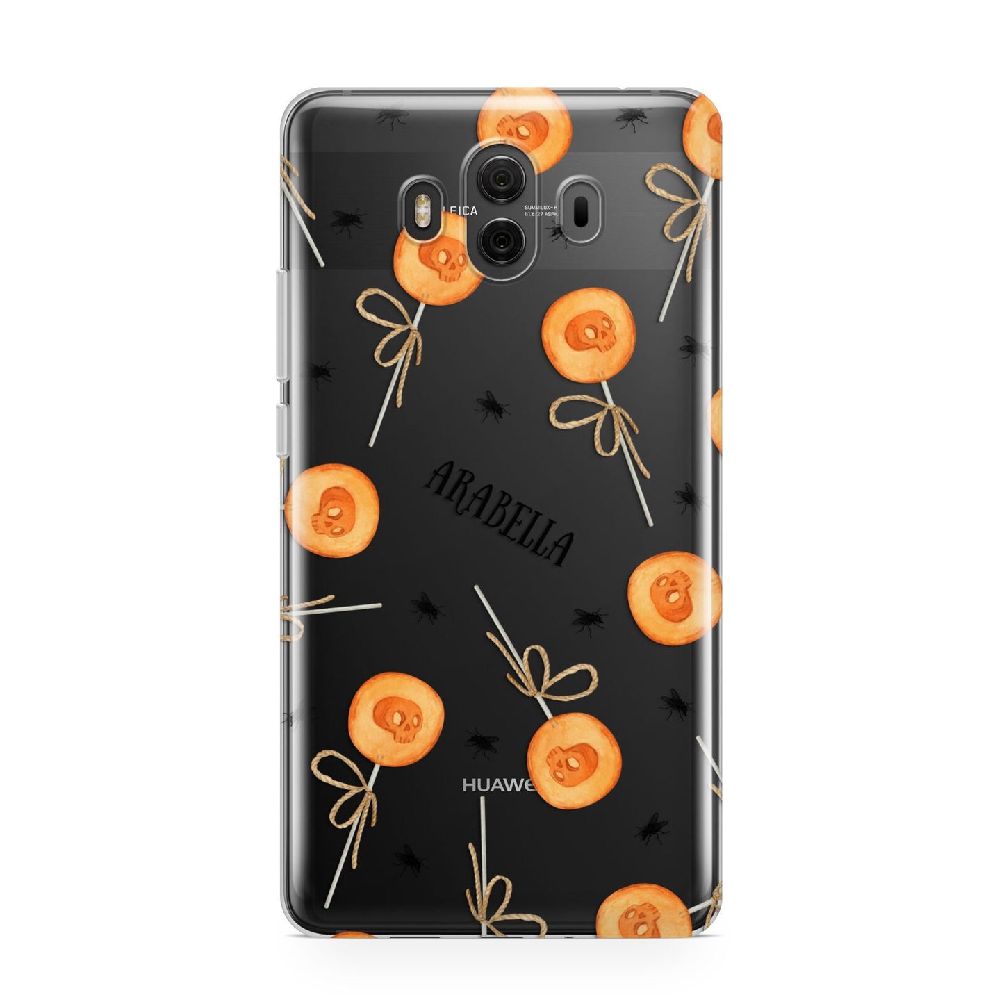 Skull Lollipops Custom Halloween Huawei Mate 10 Protective Phone Case