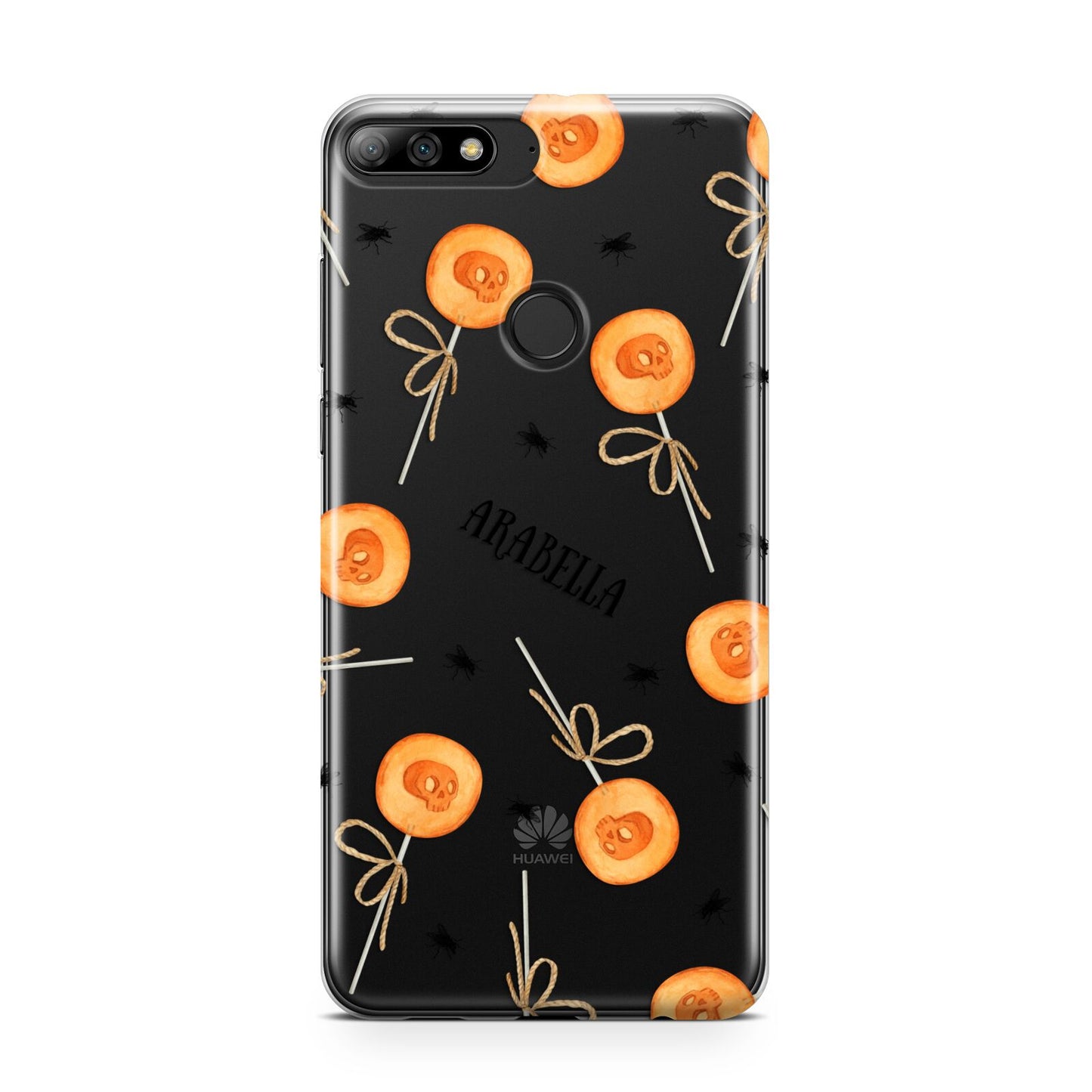 Skull Lollipops Custom Halloween Huawei Y7 2018