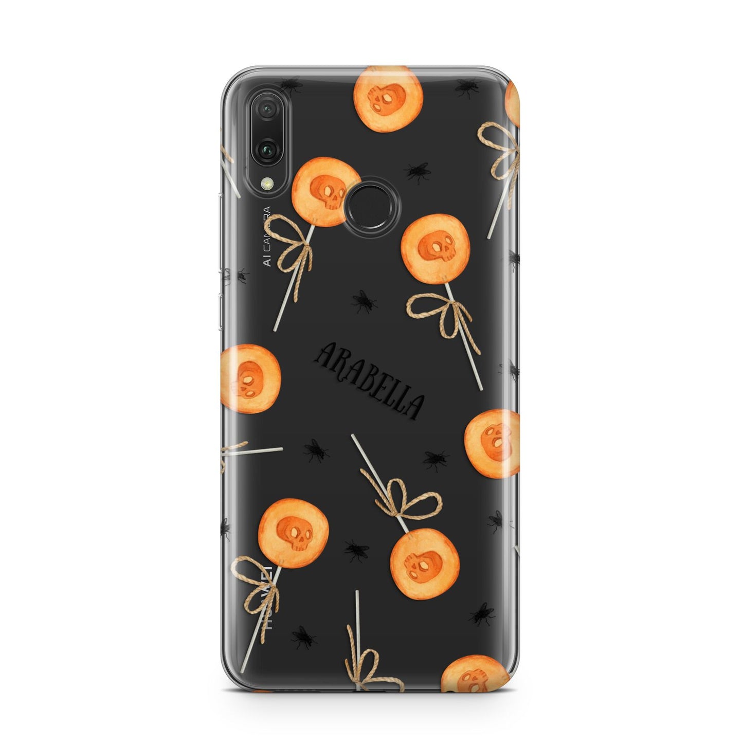 Skull Lollipops Custom Halloween Huawei Y9 2019