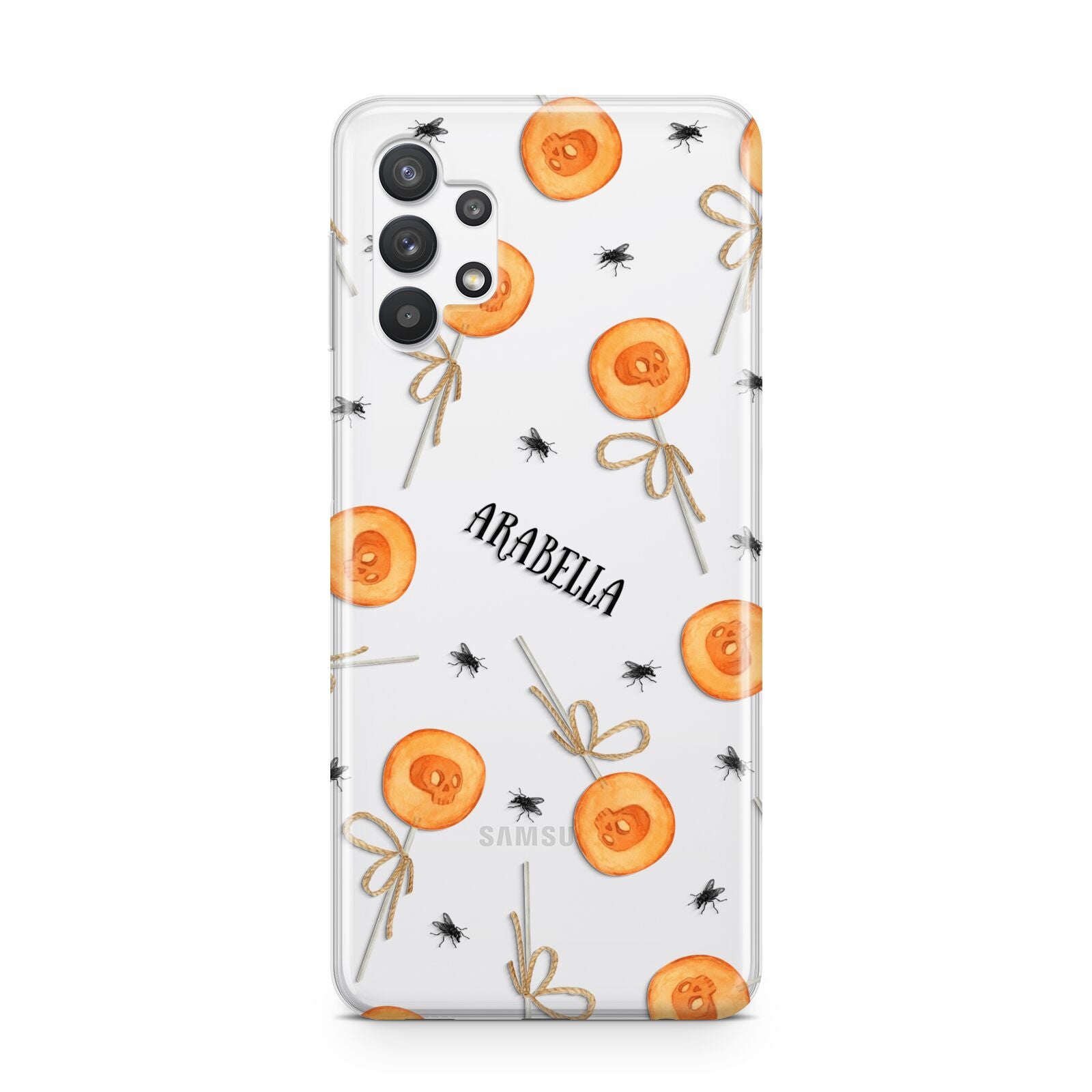 Skull Lollipops Custom Halloween Samsung A32 5G Case