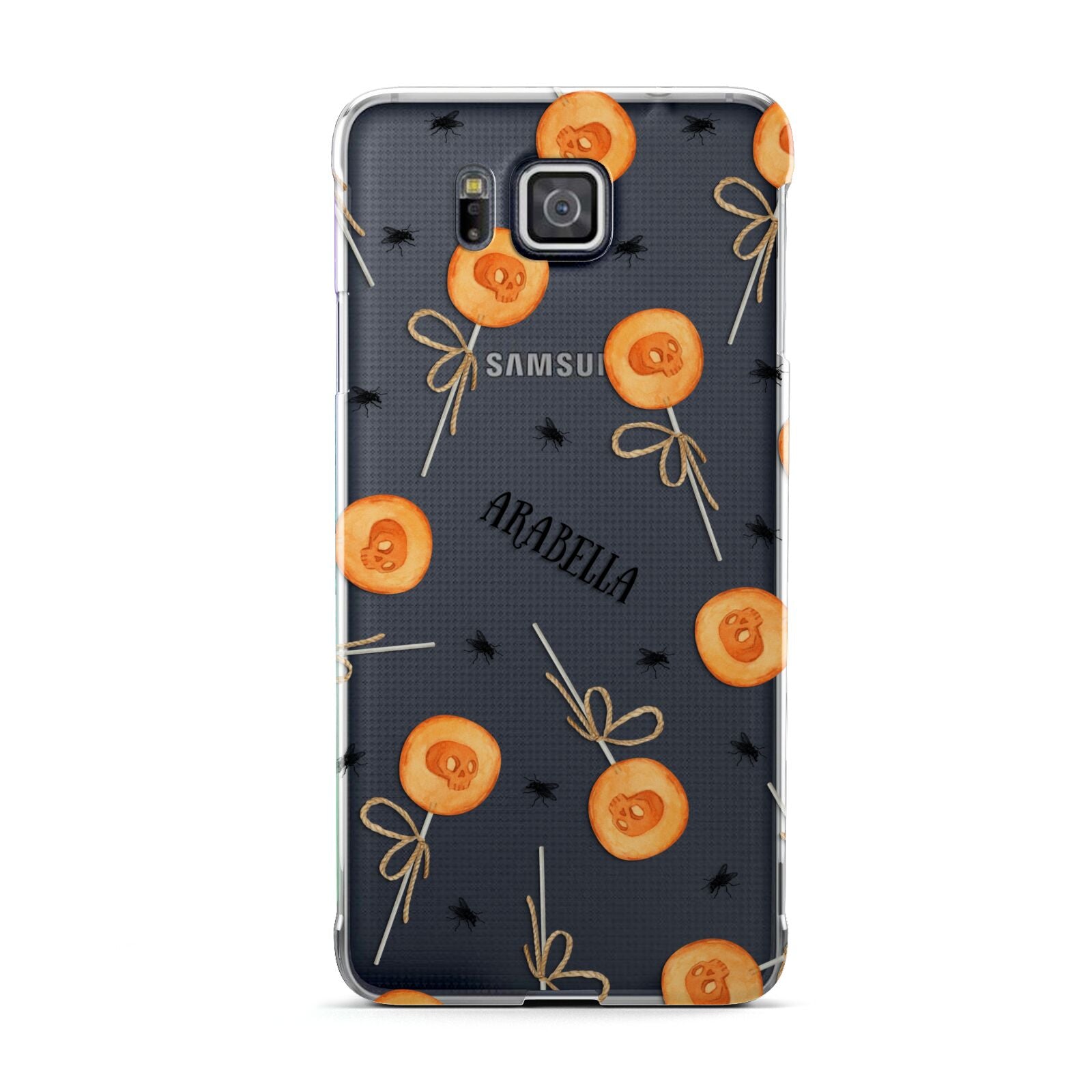 Skull Lollipops Custom Halloween Samsung Galaxy Alpha Case