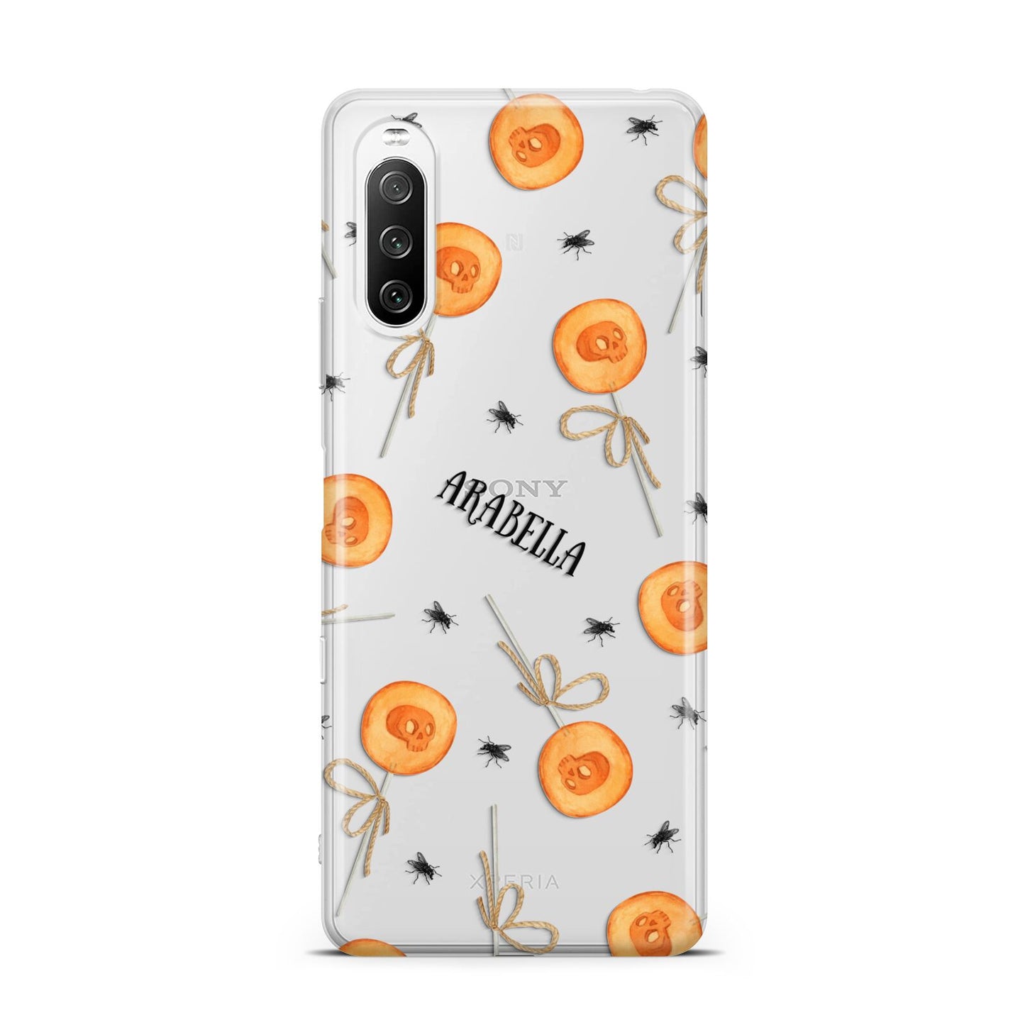 Skull Lollipops Custom Halloween Sony Xperia 10 III Case