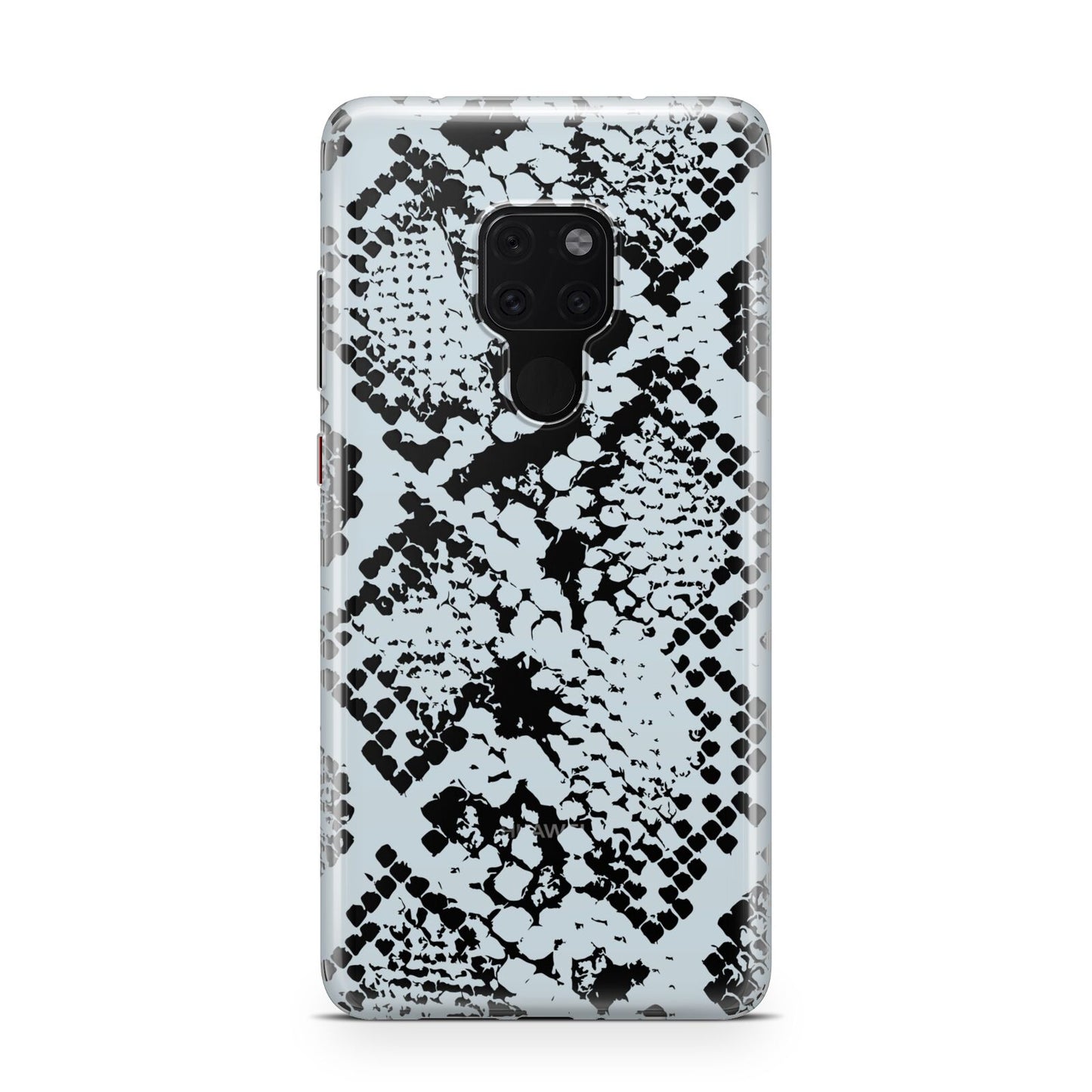 Sky Blue Snakeskin Huawei Mate 20 Phone Case