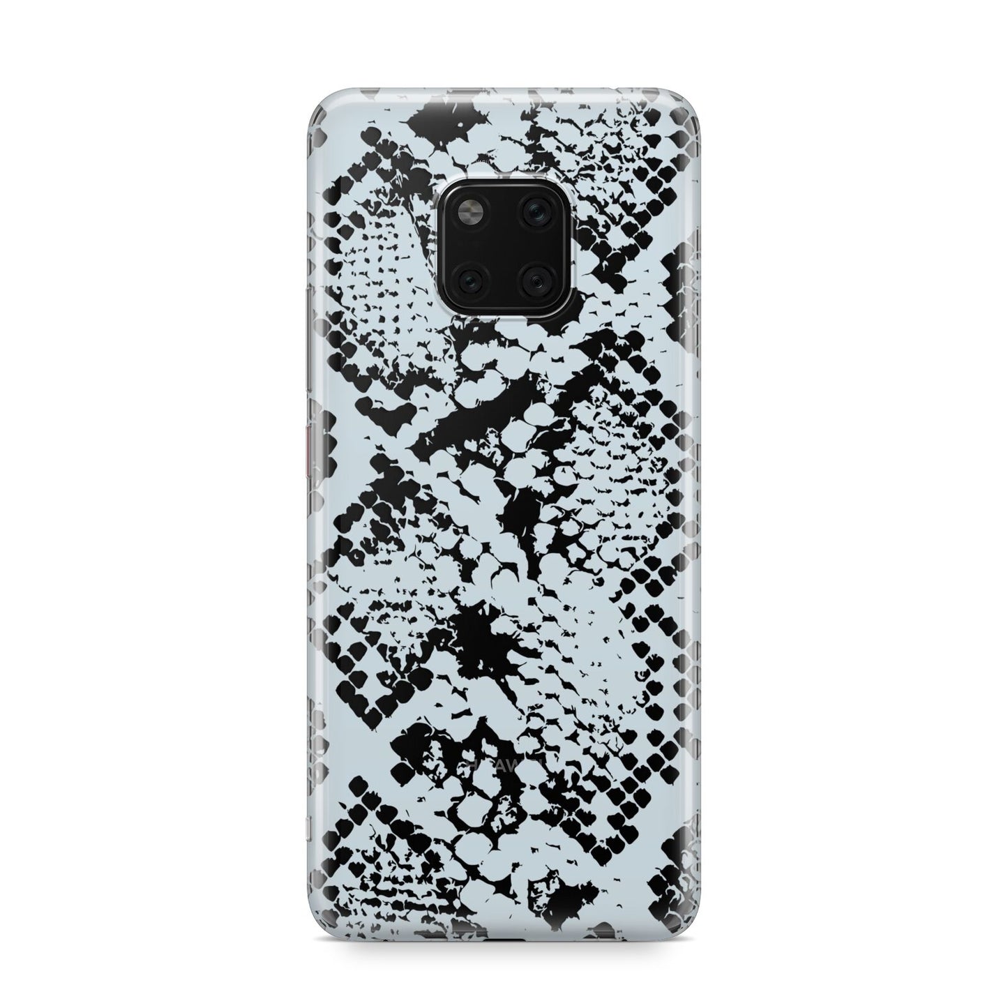 Sky Blue Snakeskin Huawei Mate 20 Pro Phone Case