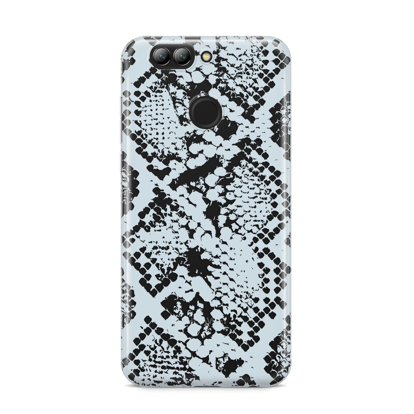 Sky Blue Snakeskin Huawei Nova 2s Phone Case