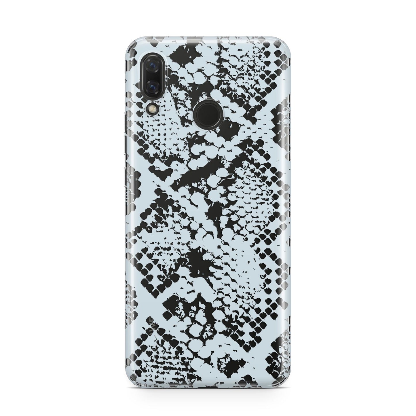 Sky Blue Snakeskin Huawei Nova 3 Phone Case