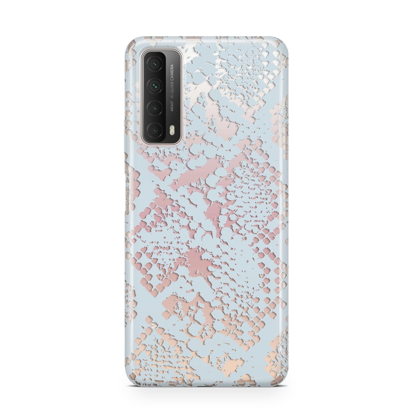 Sky Blue Snakeskin Huawei P Smart 2021