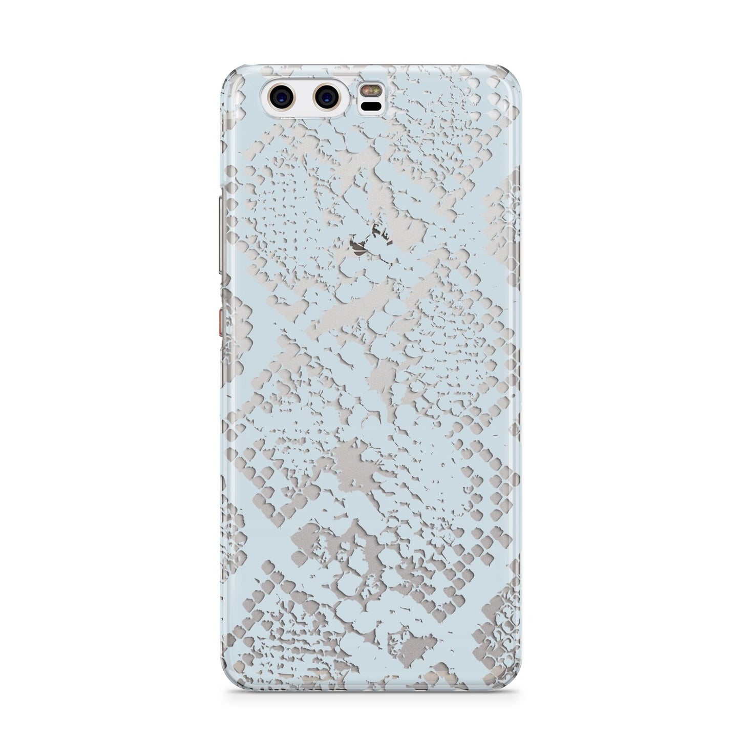 Sky Blue Snakeskin Huawei P10 Phone Case