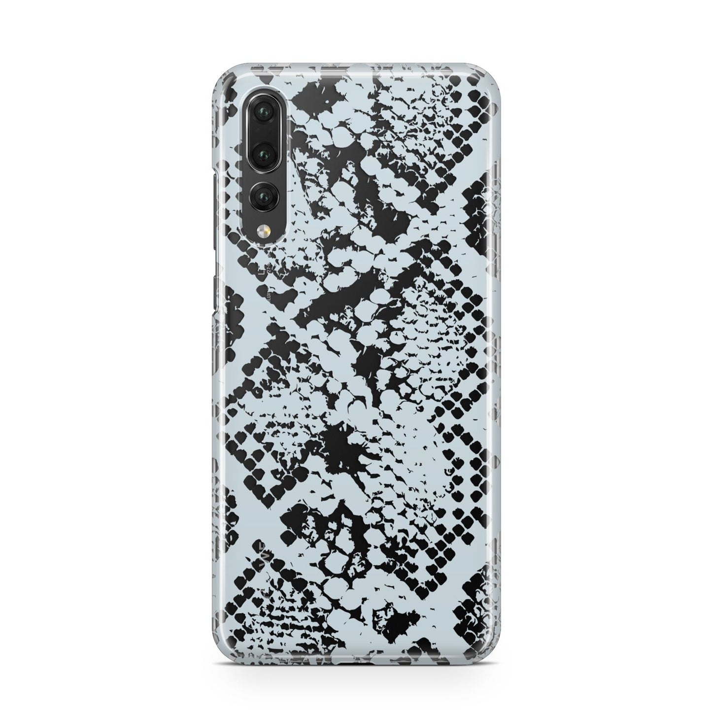 Sky Blue Snakeskin Huawei P20 Pro Phone Case