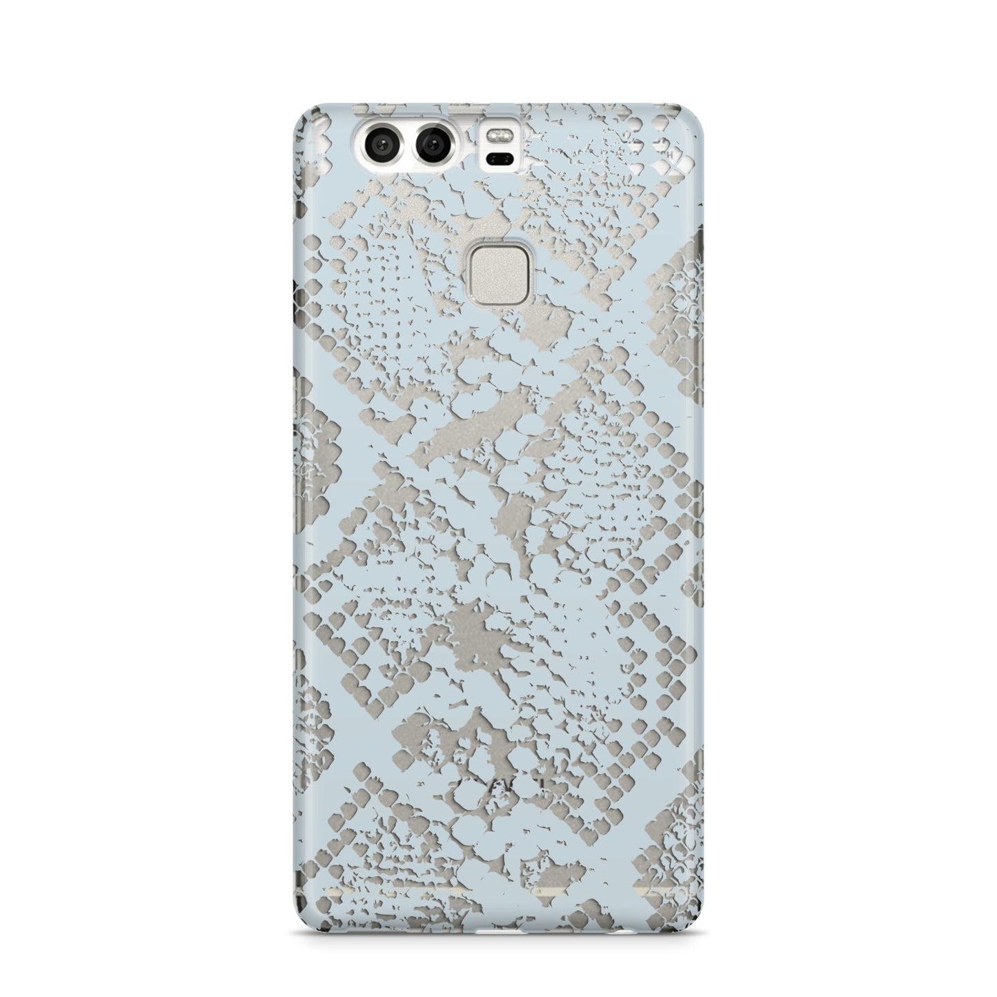 Sky Blue Snakeskin Huawei P9 Case