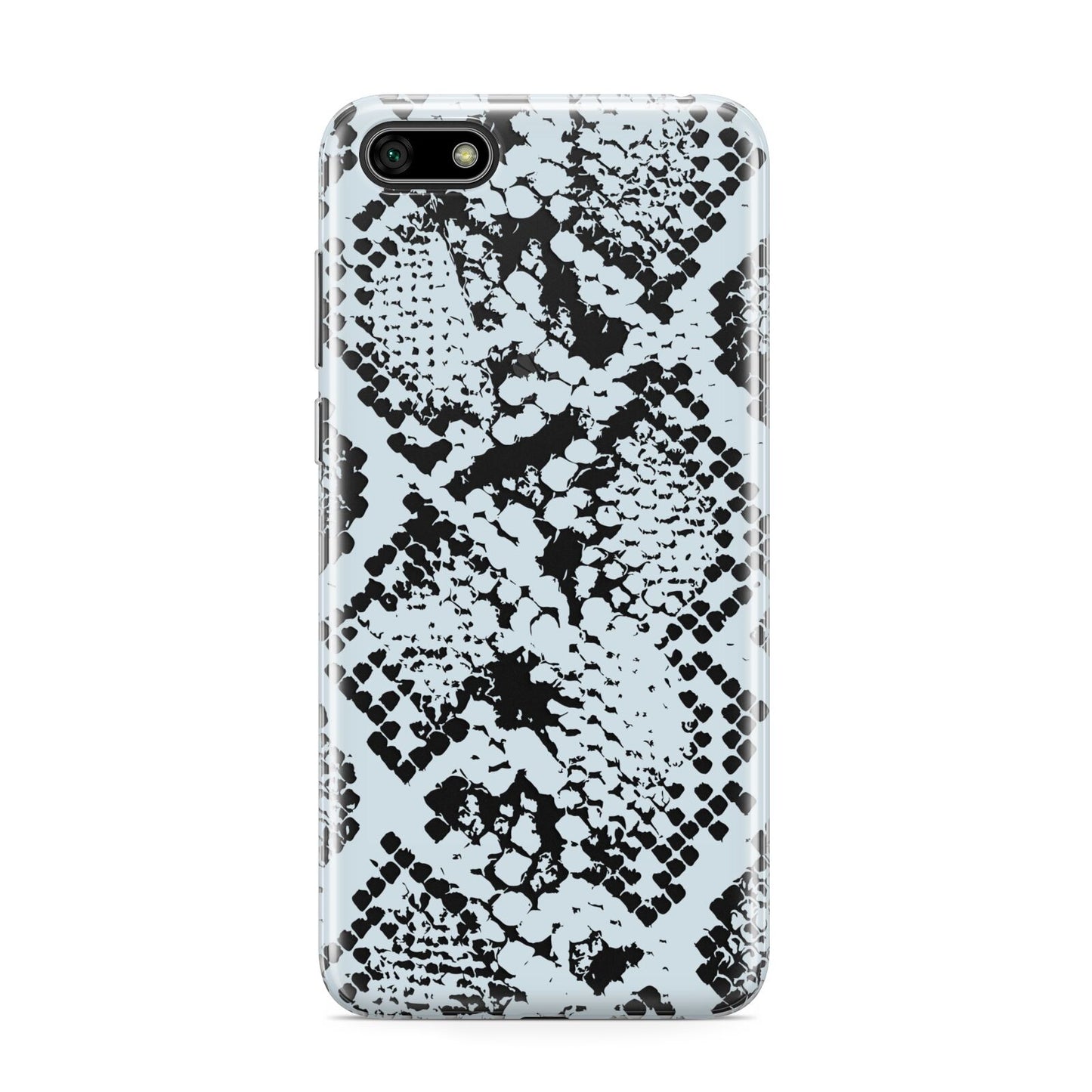 Sky Blue Snakeskin Huawei Y5 Prime 2018 Phone Case