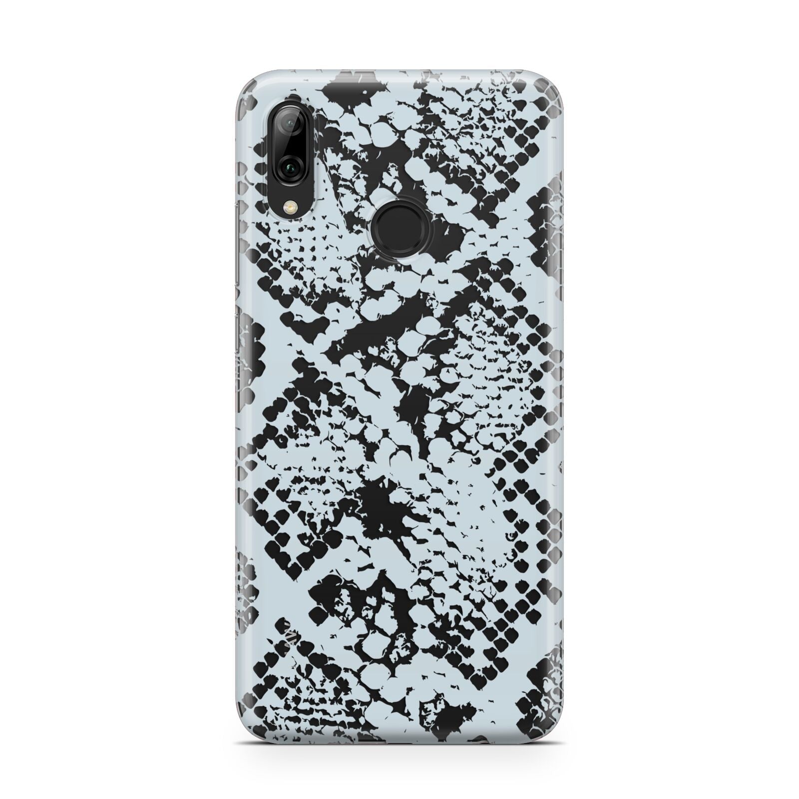 Sky Blue Snakeskin Huawei Y7 2019