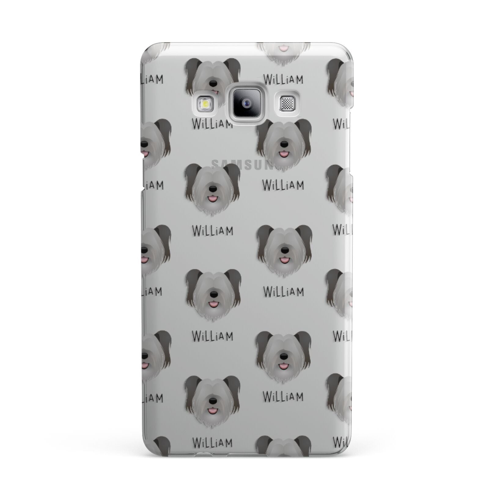 Skye Terrier Icon with Name Samsung Galaxy A7 2015 Case