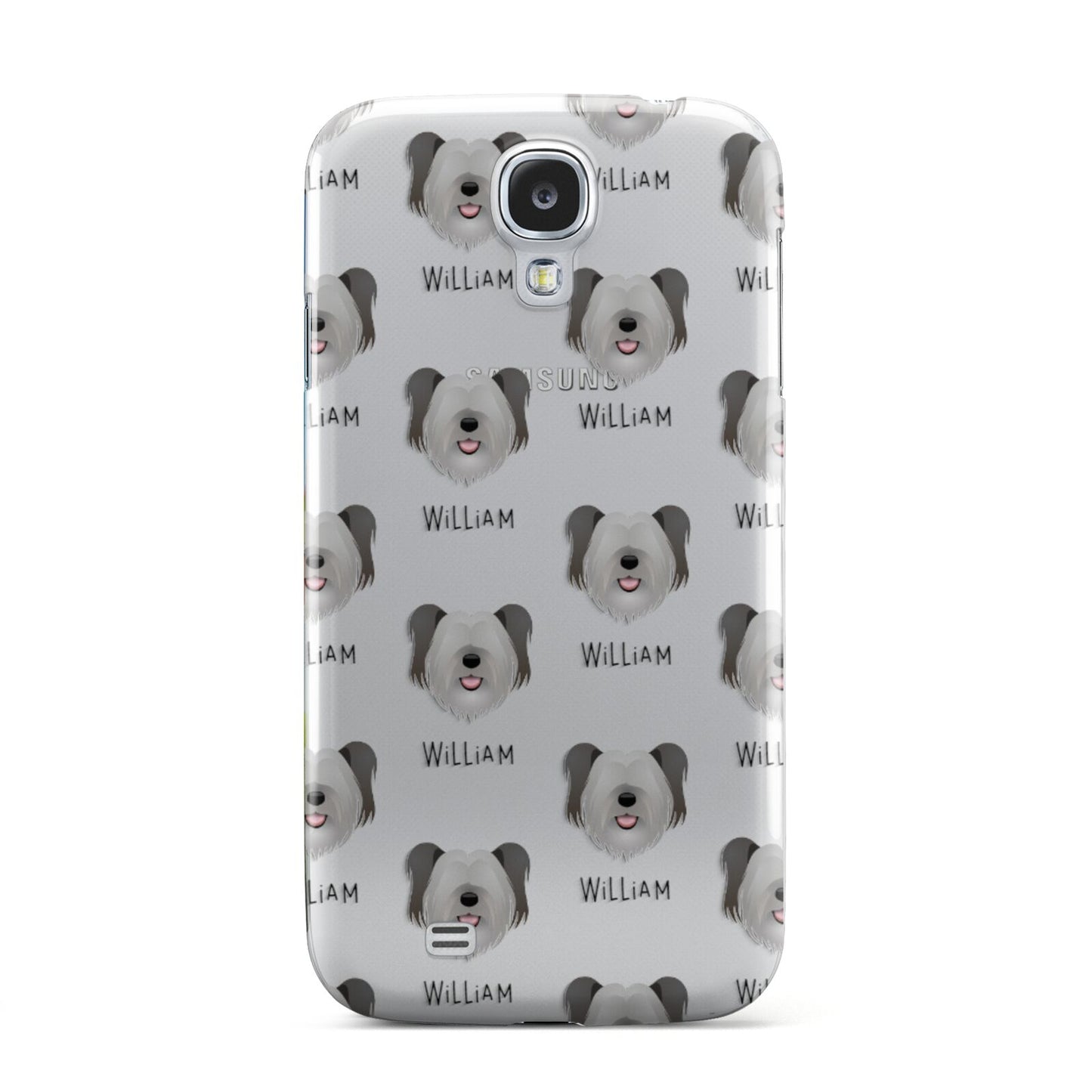 Skye Terrier Icon with Name Samsung Galaxy S4 Case